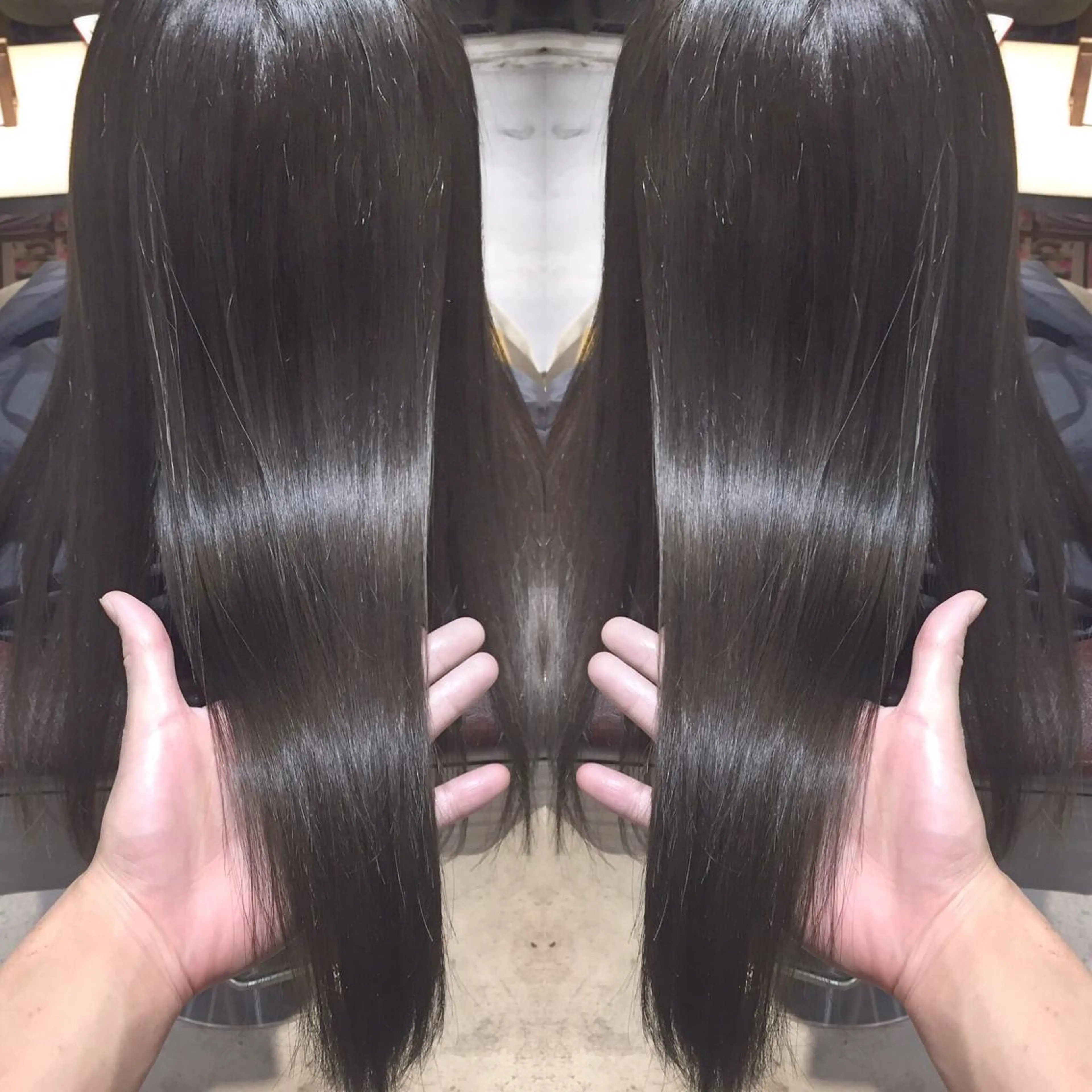 ロング カラー 艶色&髪質改善 ✨ヨシムラユウシのヘアスタイル