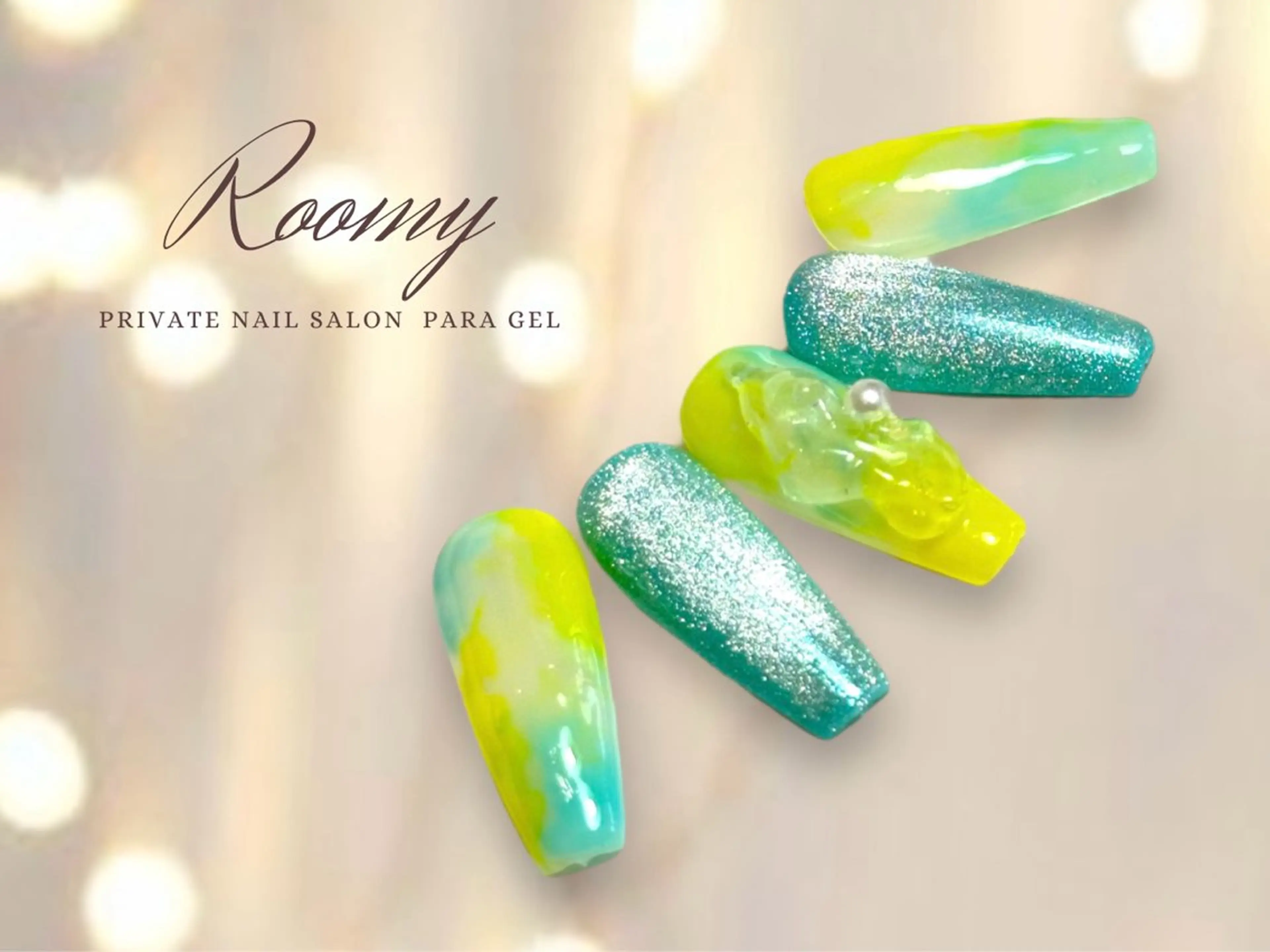 ネイル ハンドネイル nail salon Roomy 竹ノ塚所属・nail salon Roomy 竹ノ塚のネイルデザイン