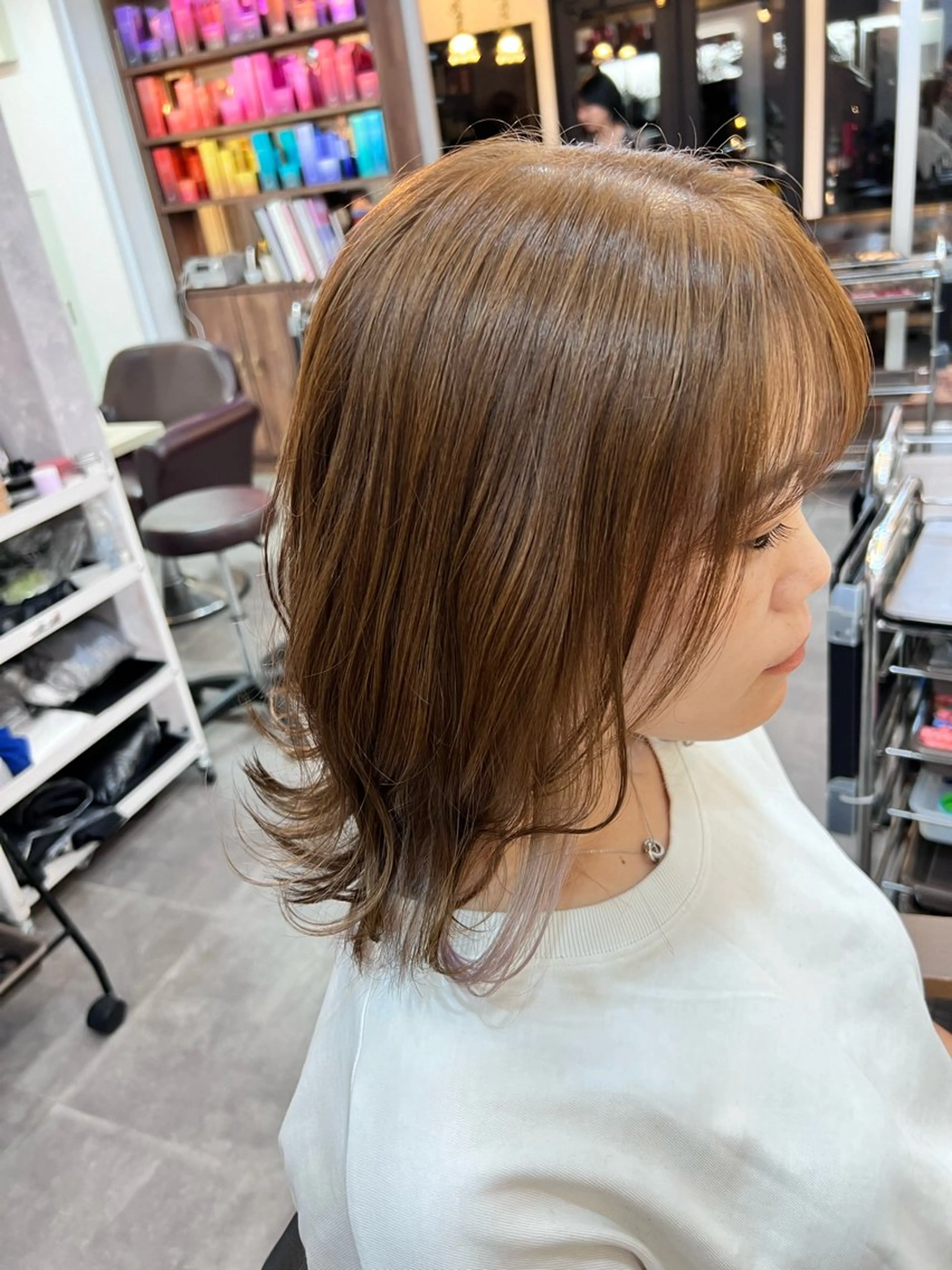ミディアム Richell所属・Richell🎀 🖤yuuのヘアスタイル