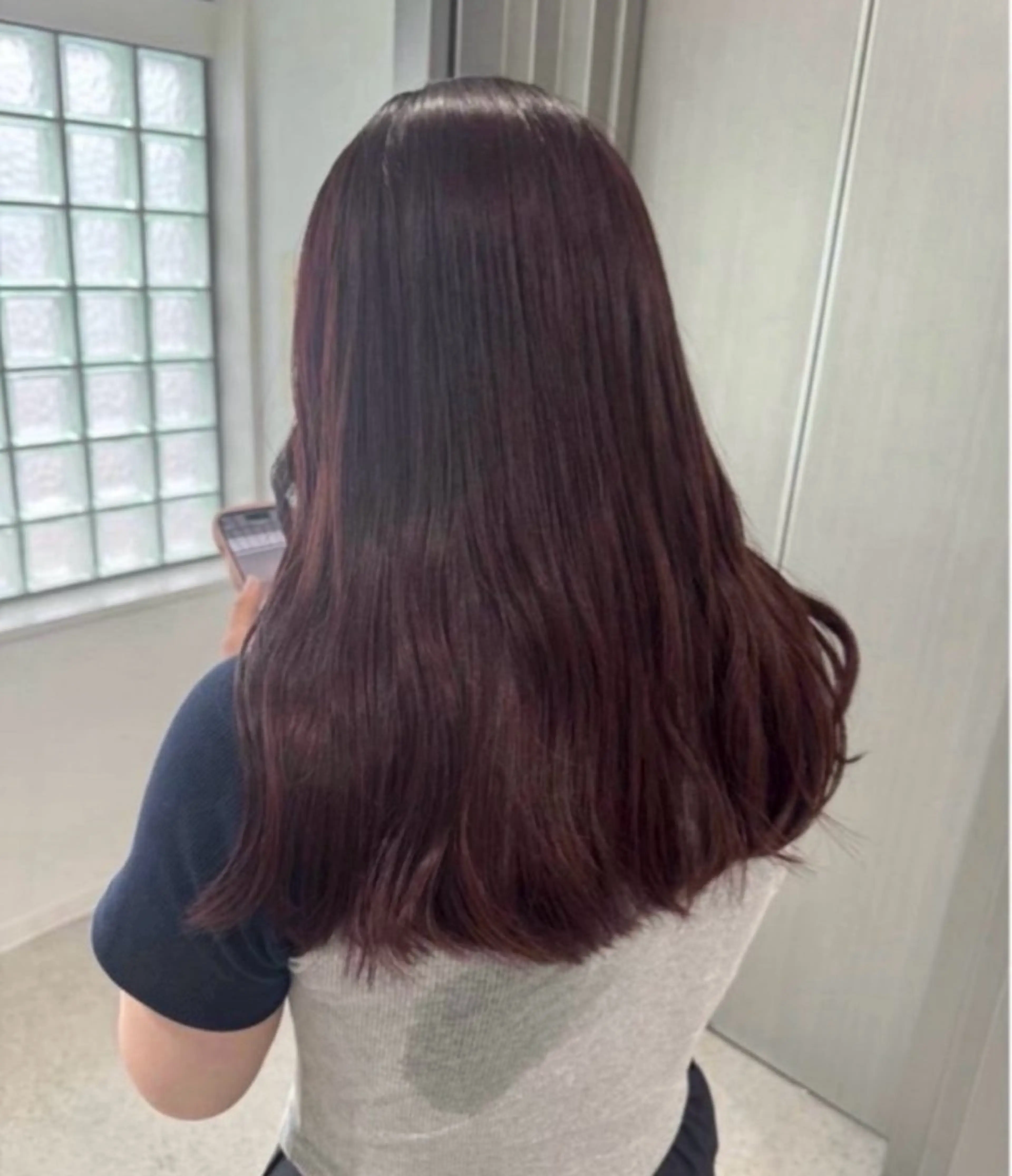 ロング ヘアカラー miku/ラベンダー 透明感カラー🪻❤︎のヘアスタイル