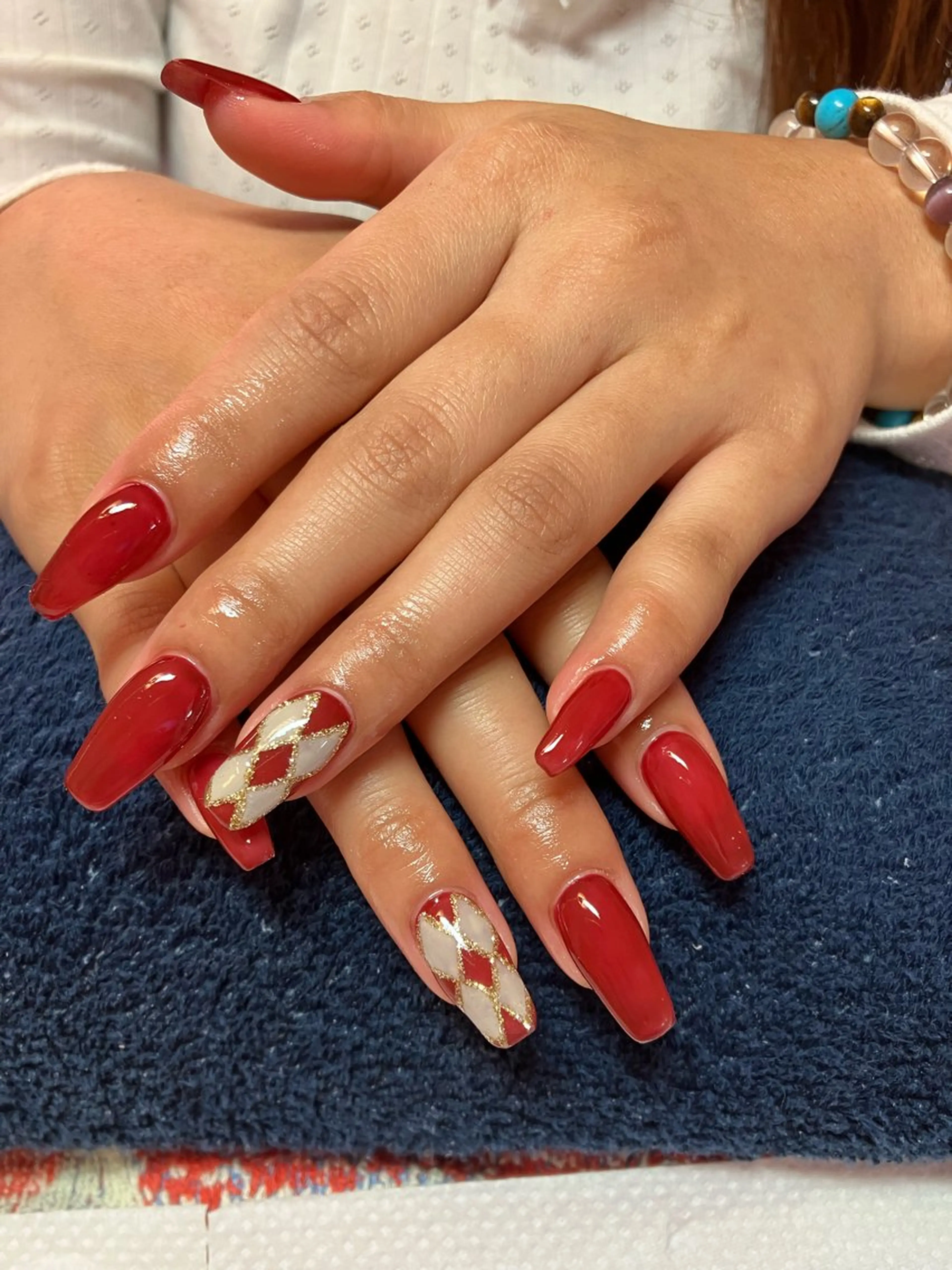 ネイル rukianail 新里のネイルデザイン