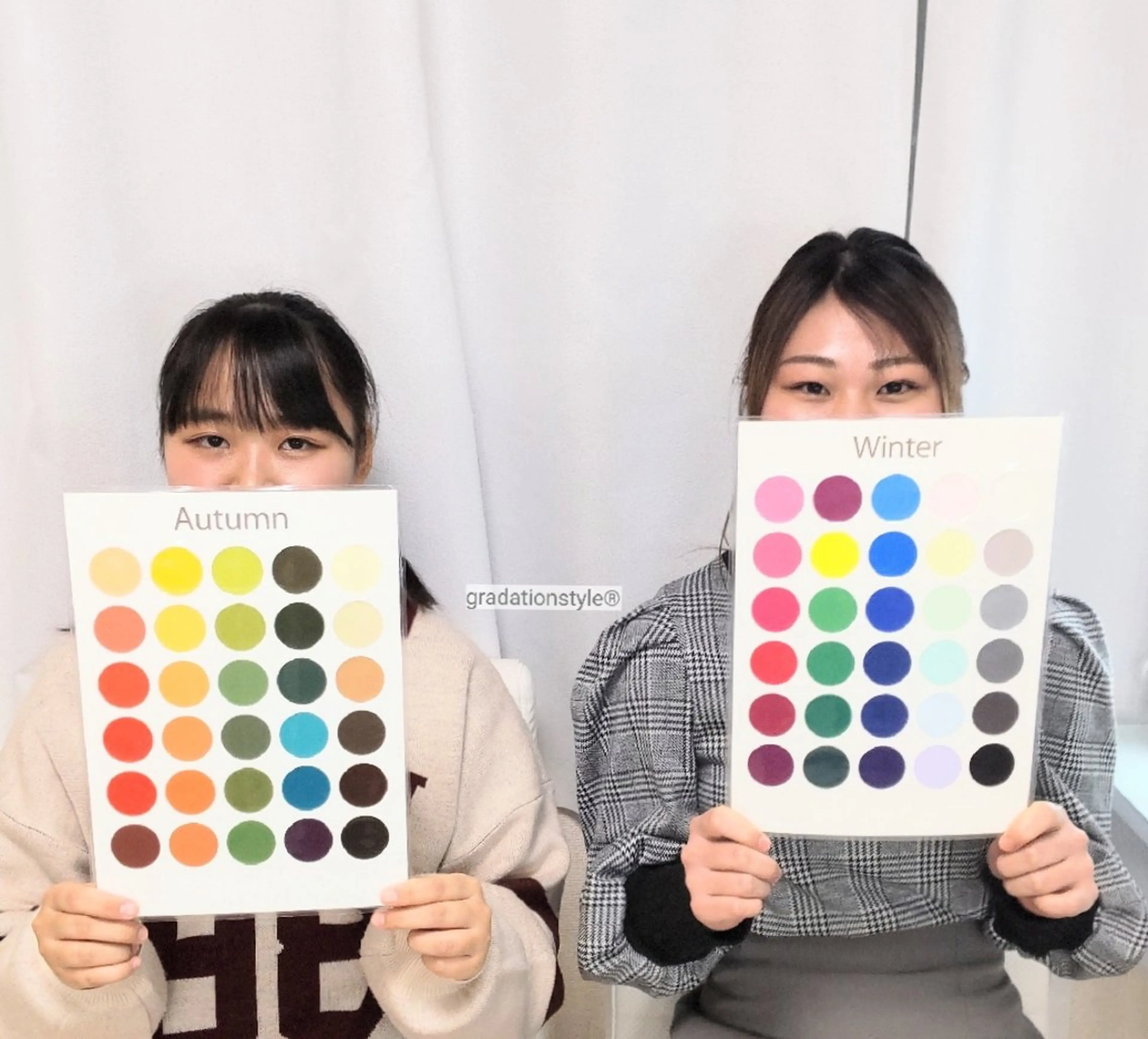 パーソナルカラー診断 骨格診断 顔タイプ診断 🎼グラデーション スタイル札幌♫*✧のマツエク・マツパデザイン