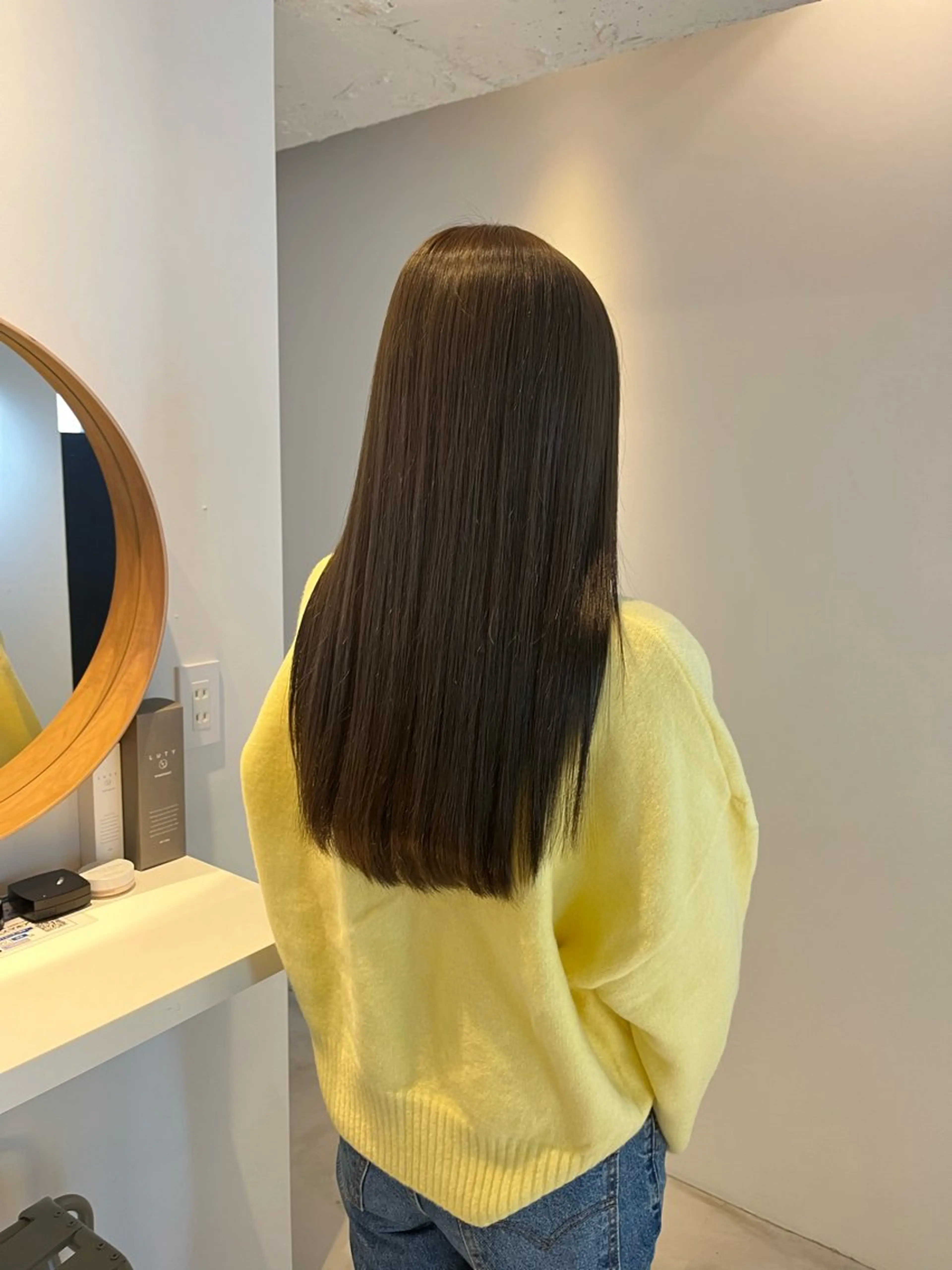 ロング ALLYS 渋谷店所属・最高級の艶のある カラーmei🎨のヘアスタイル