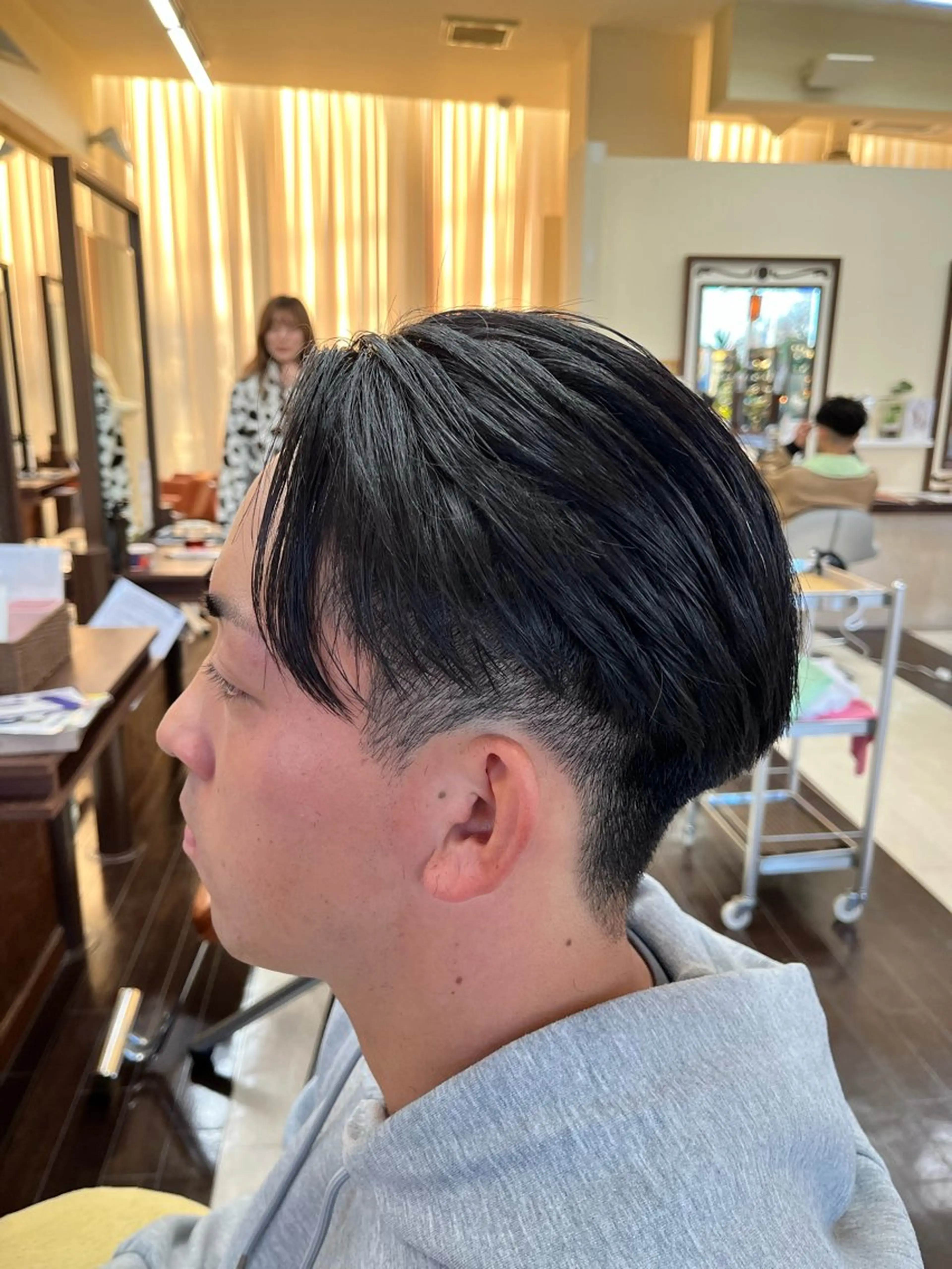ショート パーマ メンズ メンズパーマ ニュアンスパーマ カット パーマ ヘアセット AROH  men's cut&men's perm 船橋店所属・🧊メンズ特化🧊 高木航希のヘアスタイル