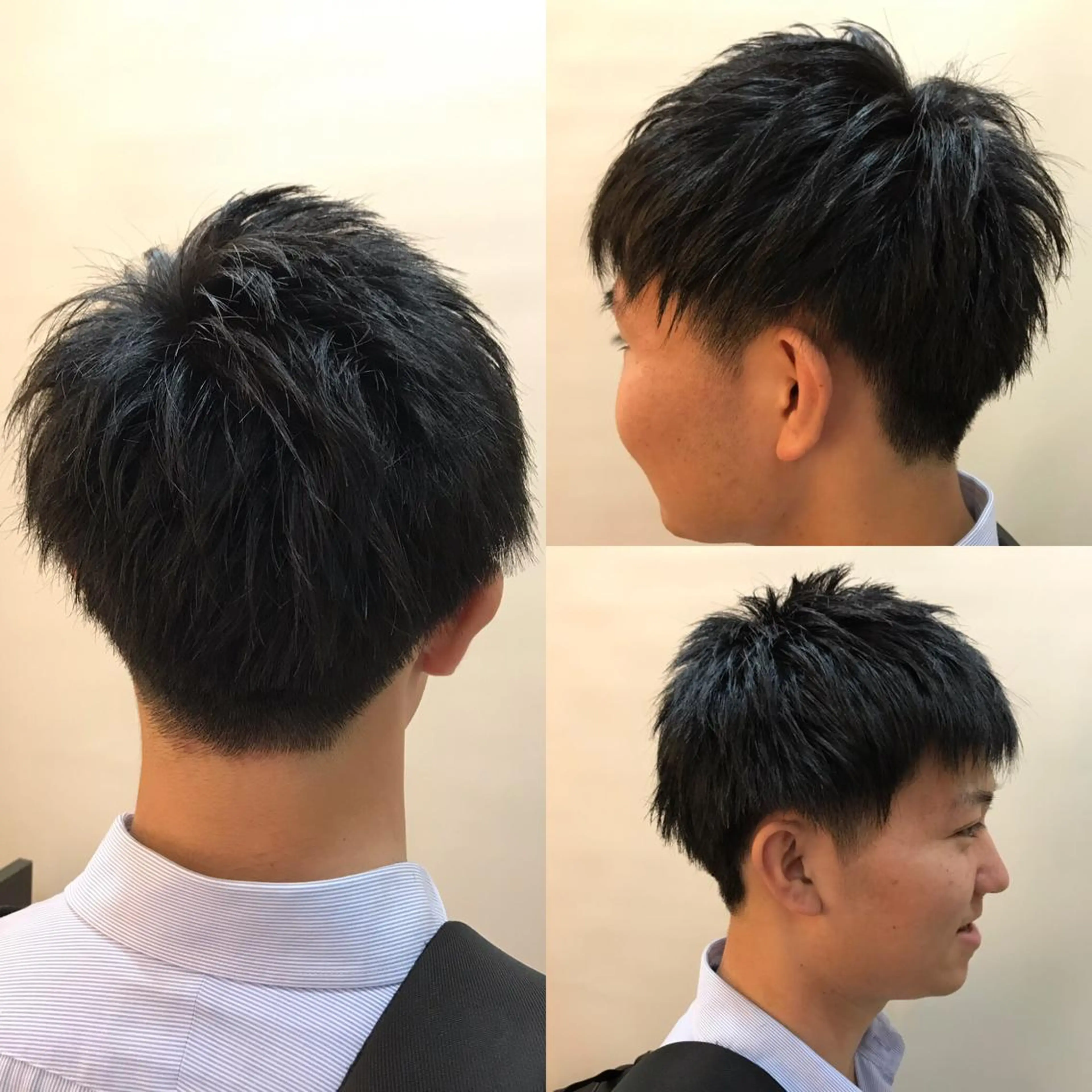 ショート メンズ 刈り上げ ショートヘア カット 赤羽、髪質改善サロン 吉野リョウスケのヘアスタイル