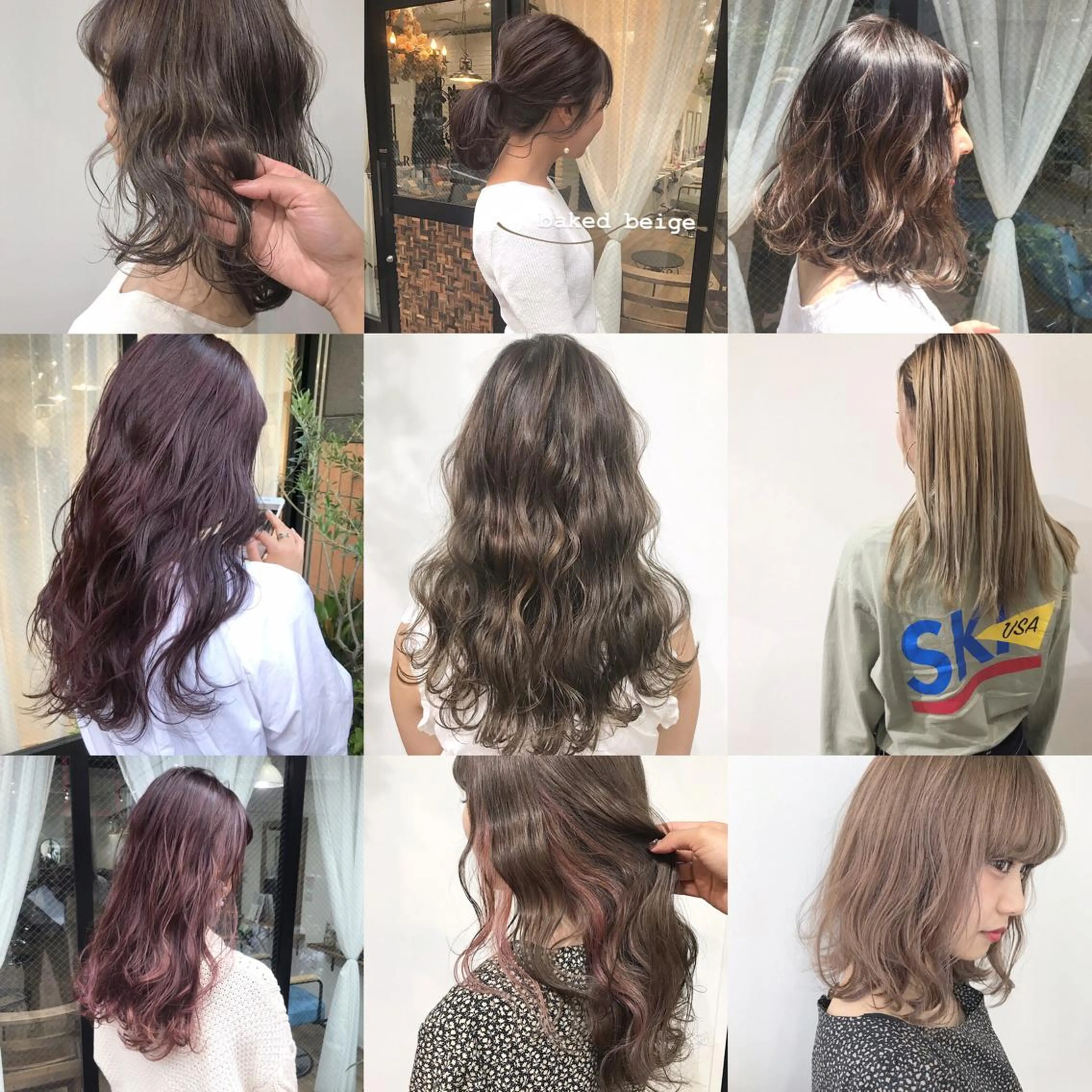 ロング カラー ハイライトカラー ハイトーンカラー ピンクカラー ハイライト ヘアカラー トリートメント レイヤー/顔周り /AKARIのヘアスタイル