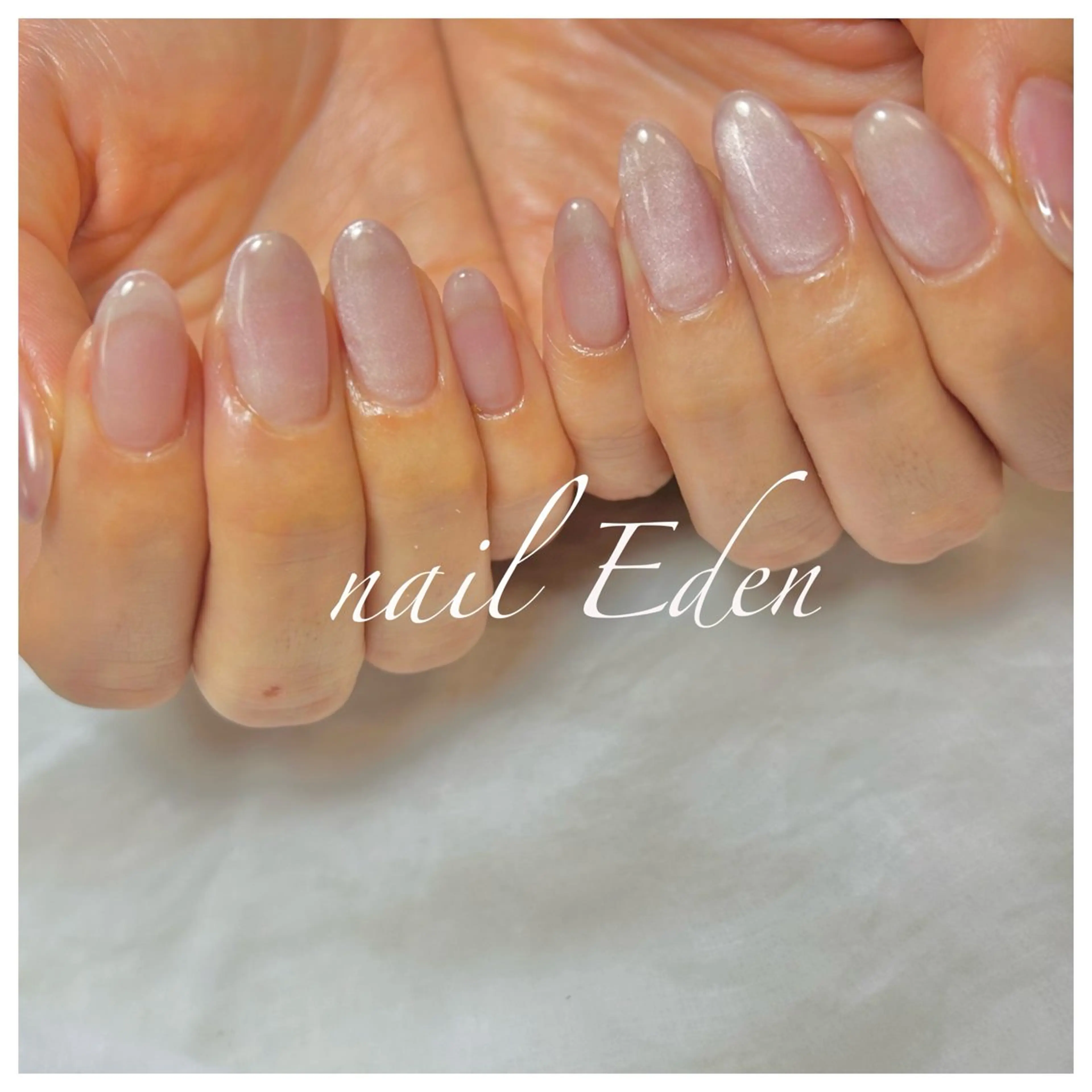 ネイル マグネットネイル ハンドネイル ハンドケア Eden　private nail saron所属・Eden ♾️のネイルデザイン