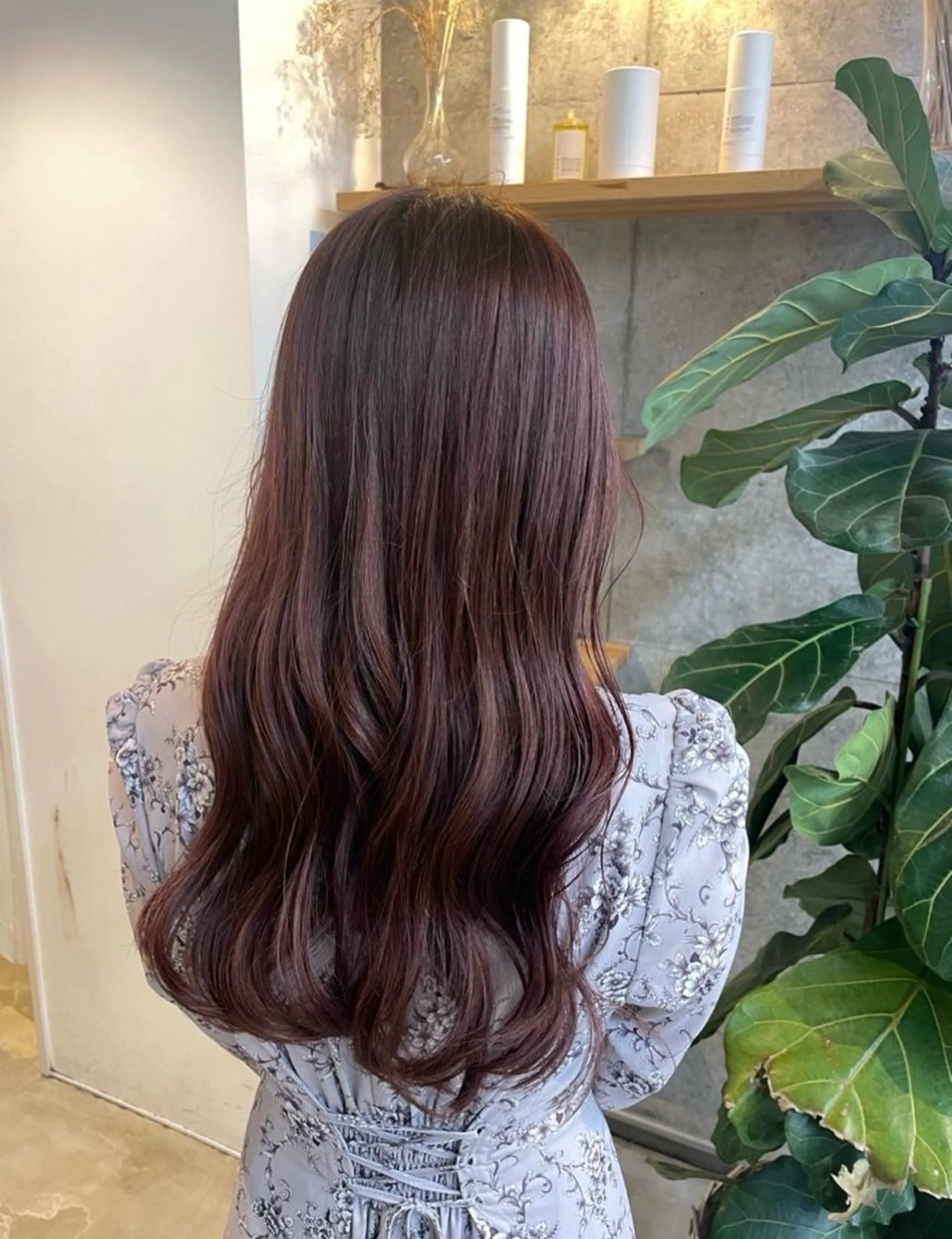 ロング カラー ヘアカラー トリートメント 🎀たな 🧸のヘアスタイル