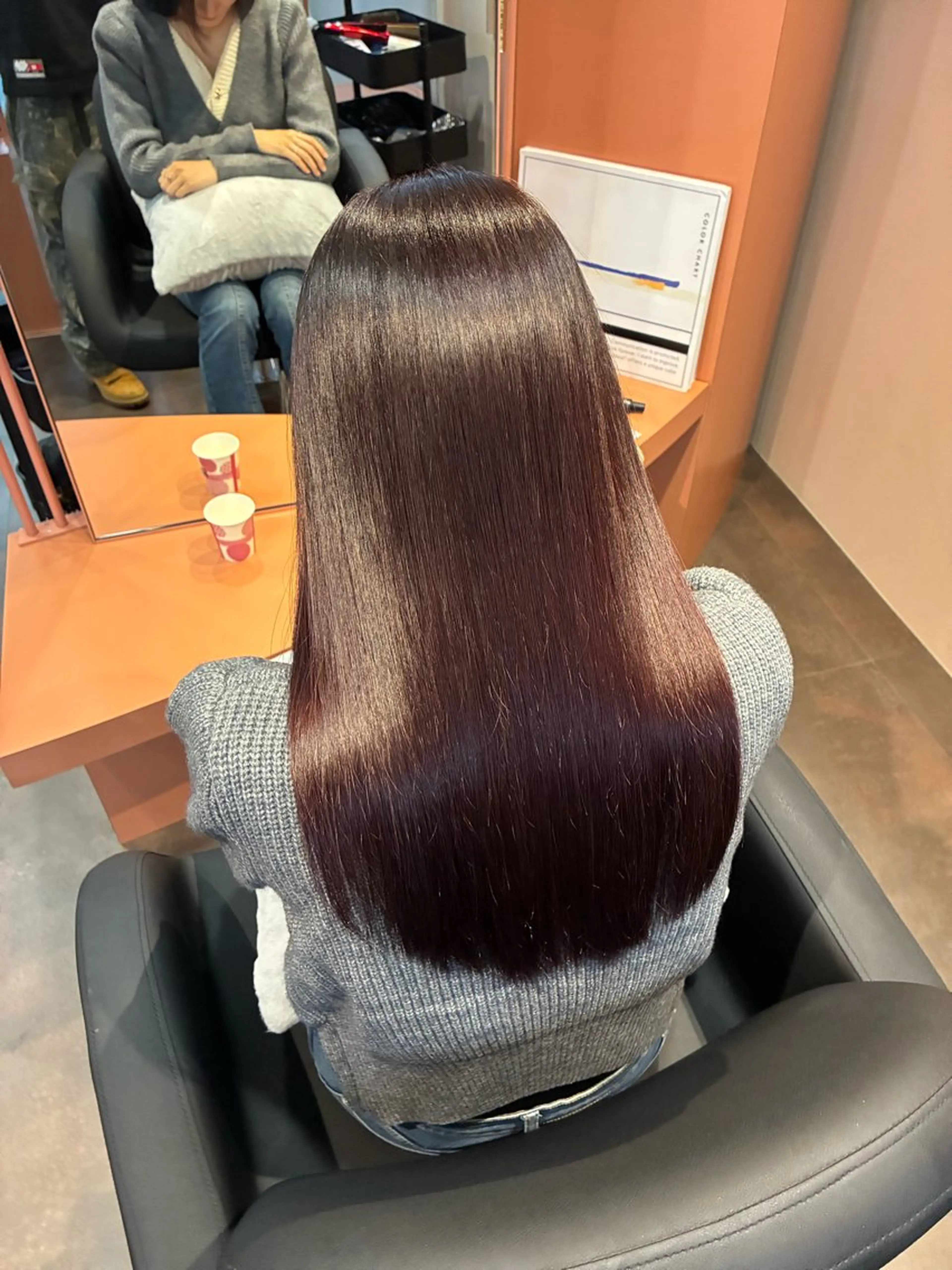 ロング カラー カット ヘアカラー トリートメント 似合わせカット 髪質改善/ワタルのヘアスタイル