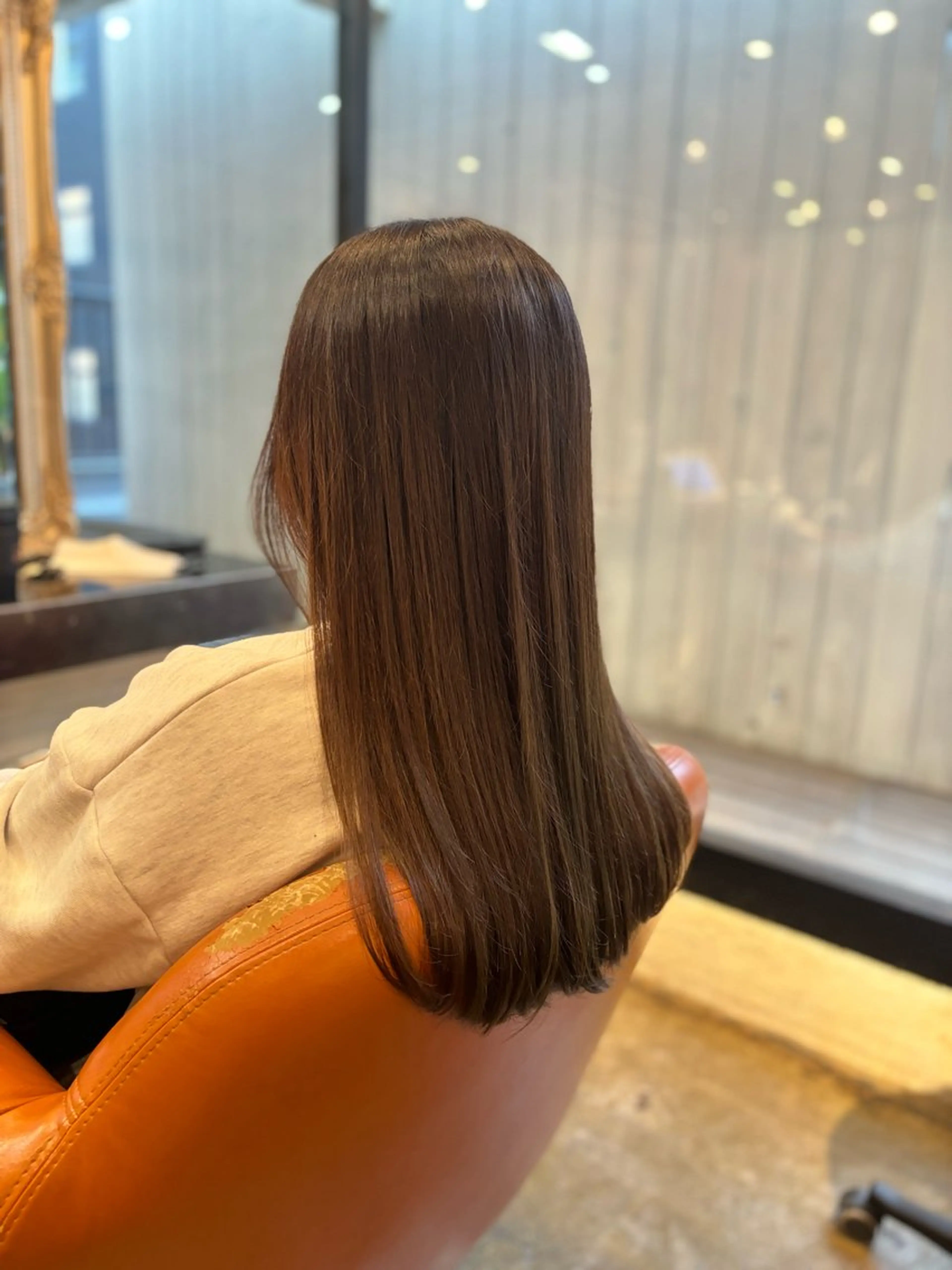 ロング カラー 髪質改善カラー ベージュ🤎YUMEのヘアスタイル