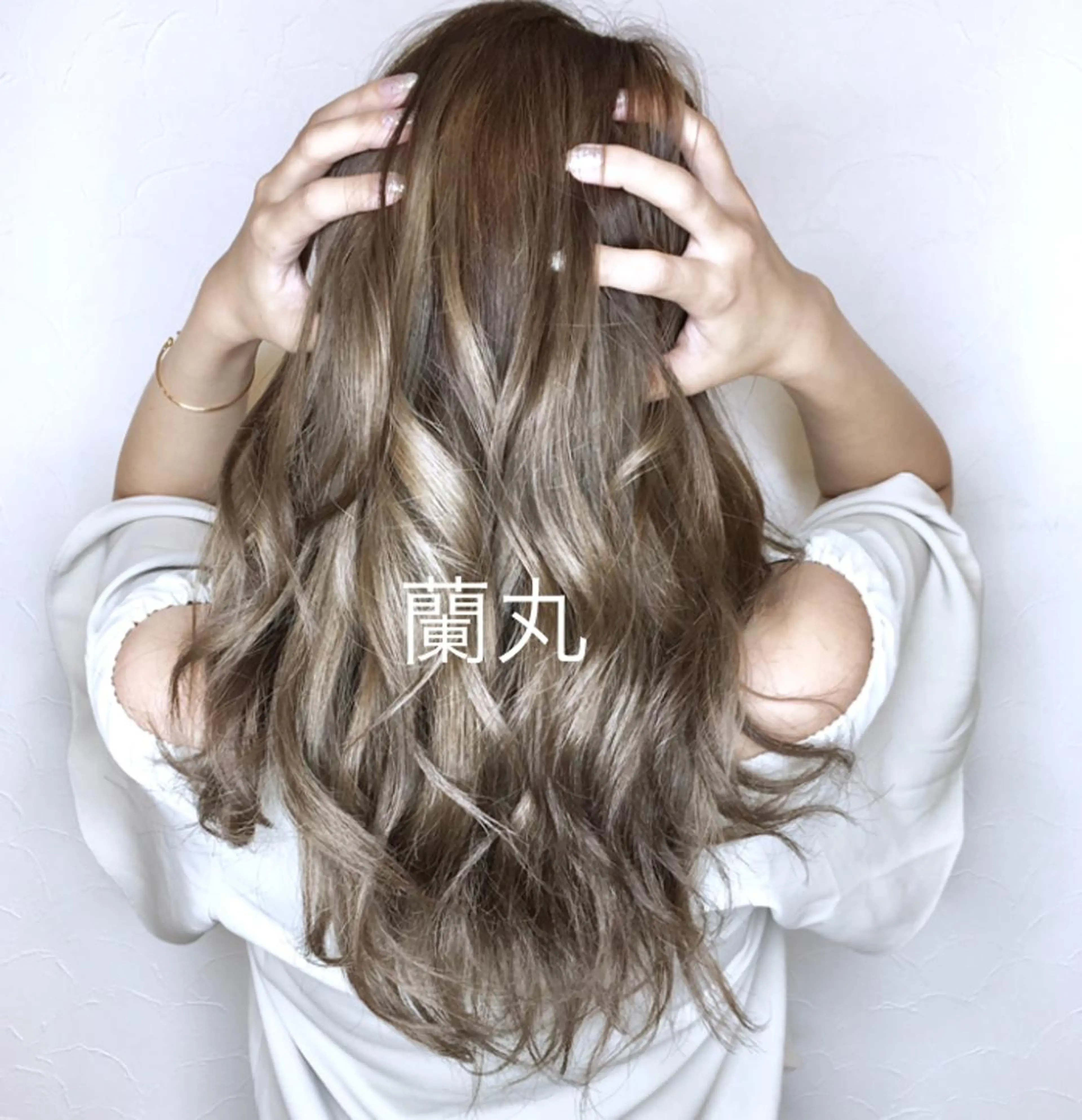 ロング カラー MARDI GRAS 蘭丸のヘアスタイル