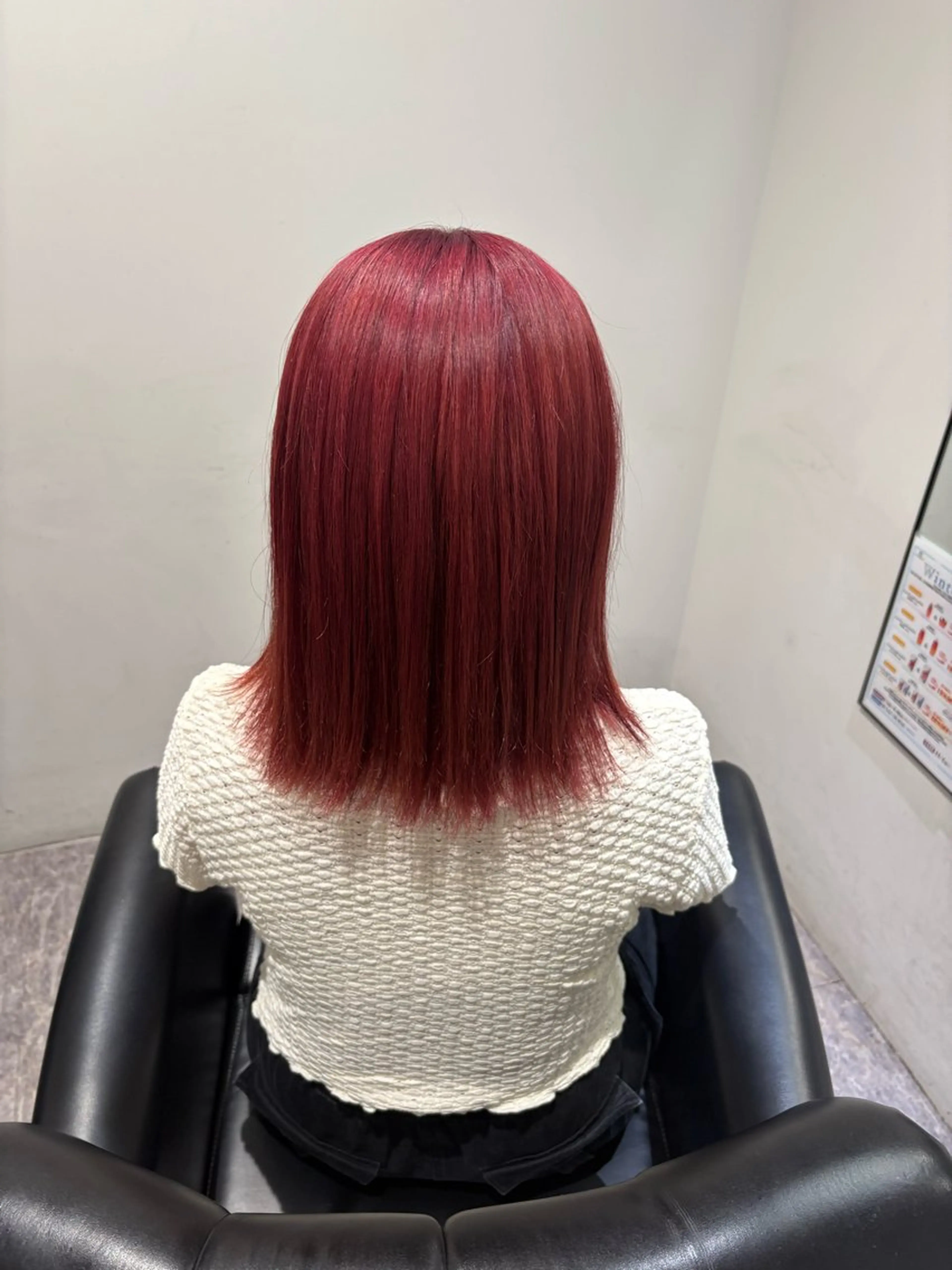 ミディアム ヘアカラー よしえ /心斎橋美容室のヘアスタイル