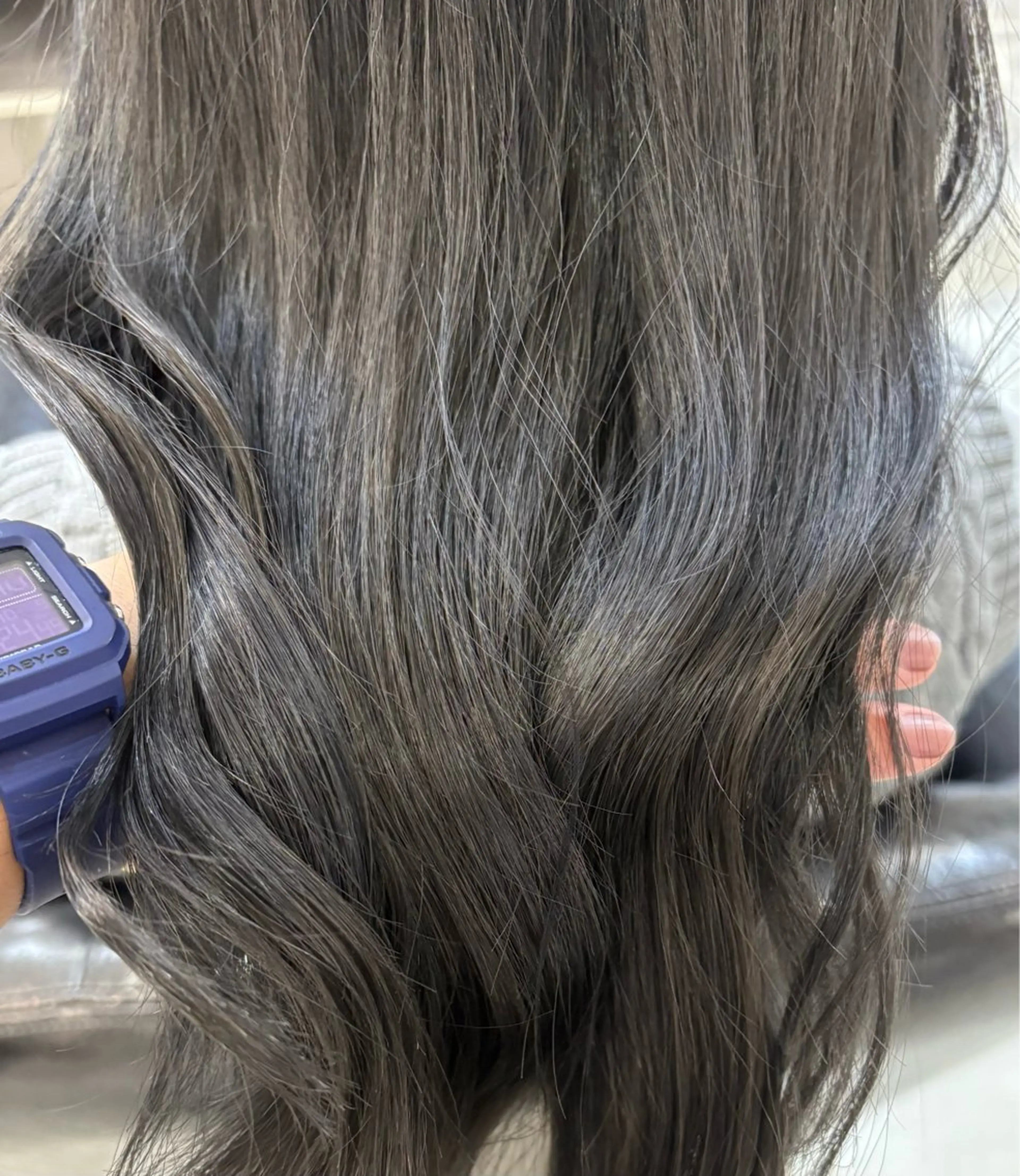 カラー アッシュ アッシュグレー アッシュグレージュ 透明感カラー グレージュ ヘアカラー トリートメント CROSS⭐️ さいとうのヘアスタイル