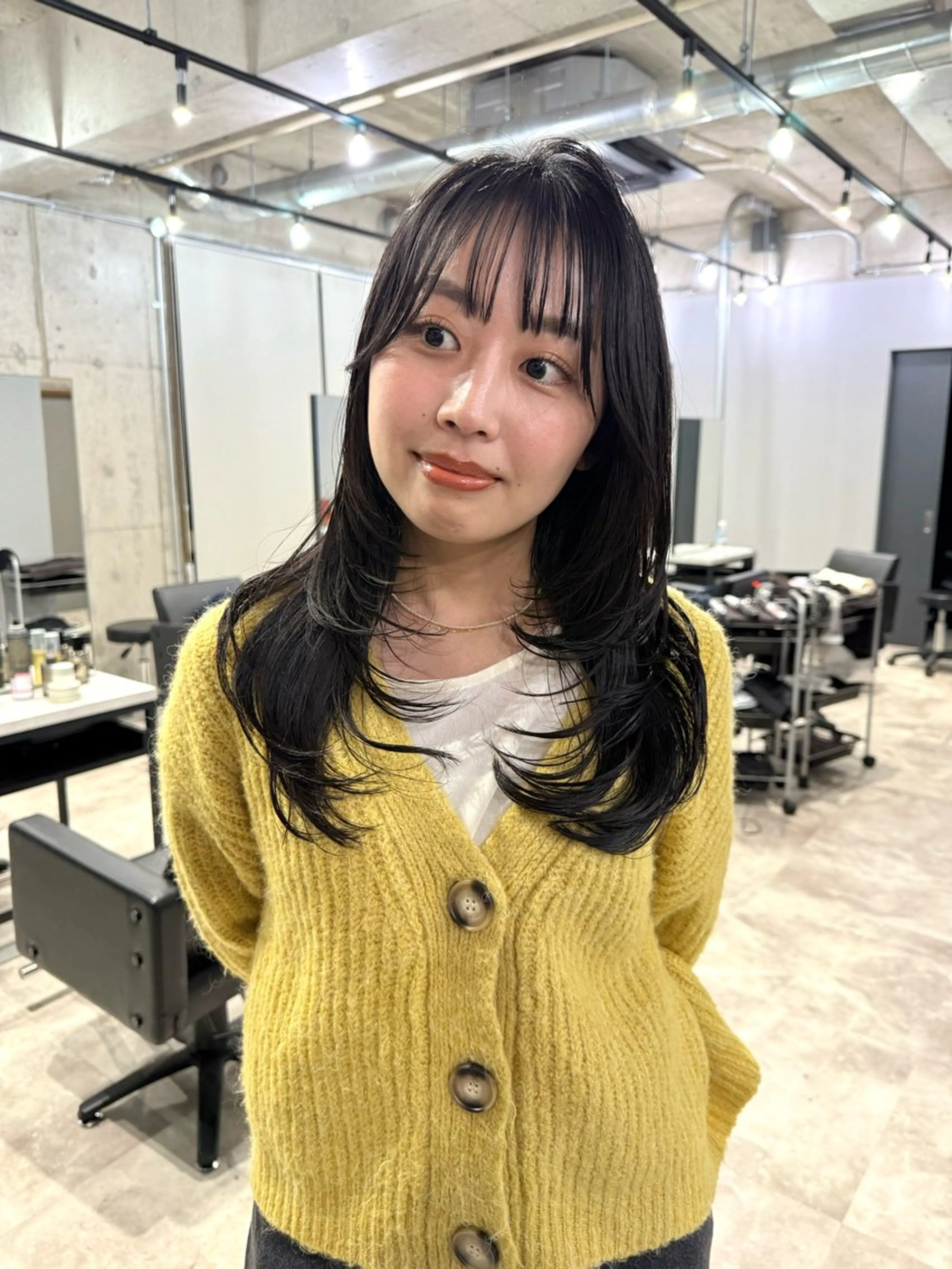 顔まわりカット＋高発色カラー＋Aujua🌈の写真