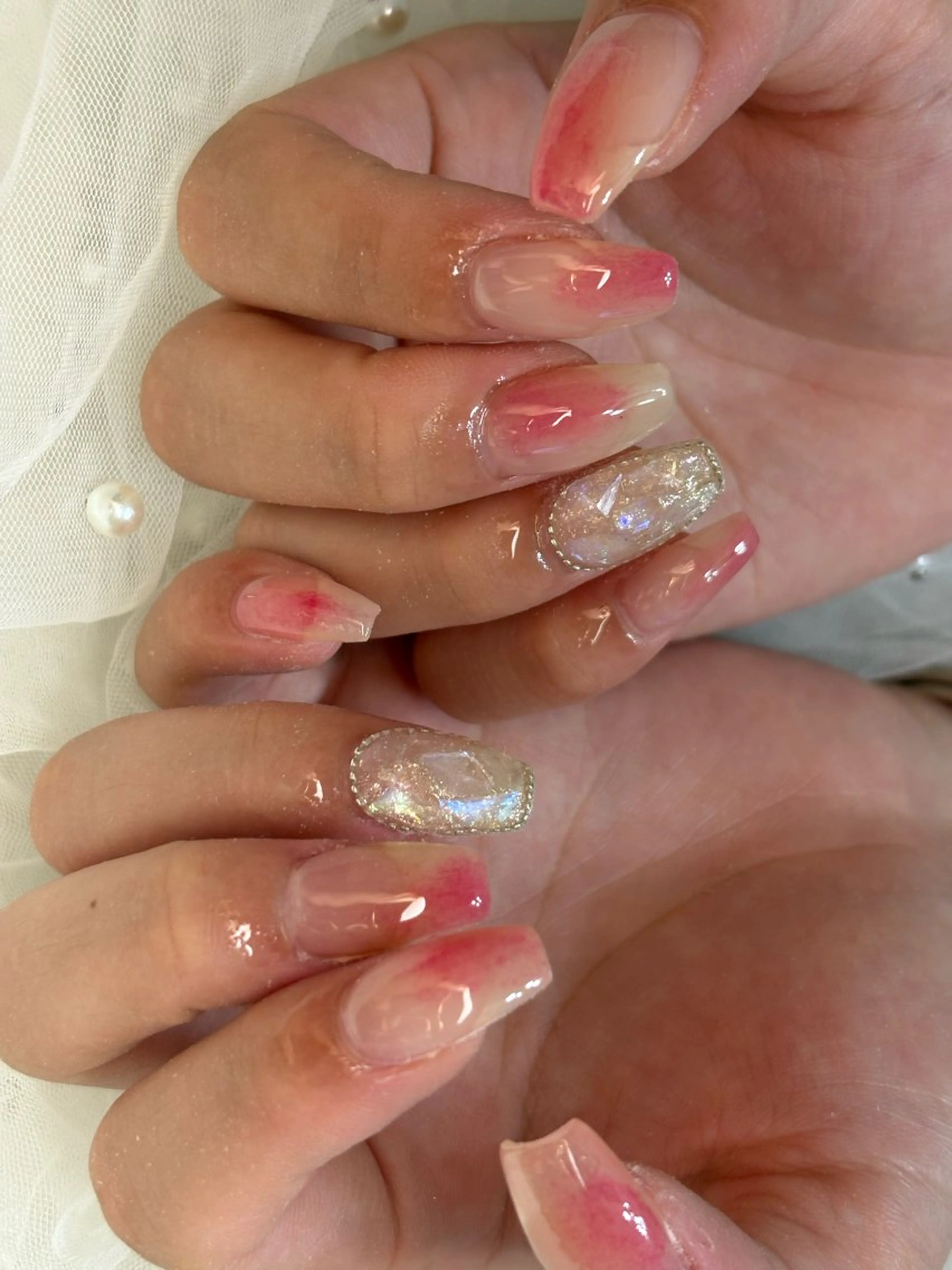 ネイル ハンドネイル フットネイル ✴︎ Delightのネイルデザイン