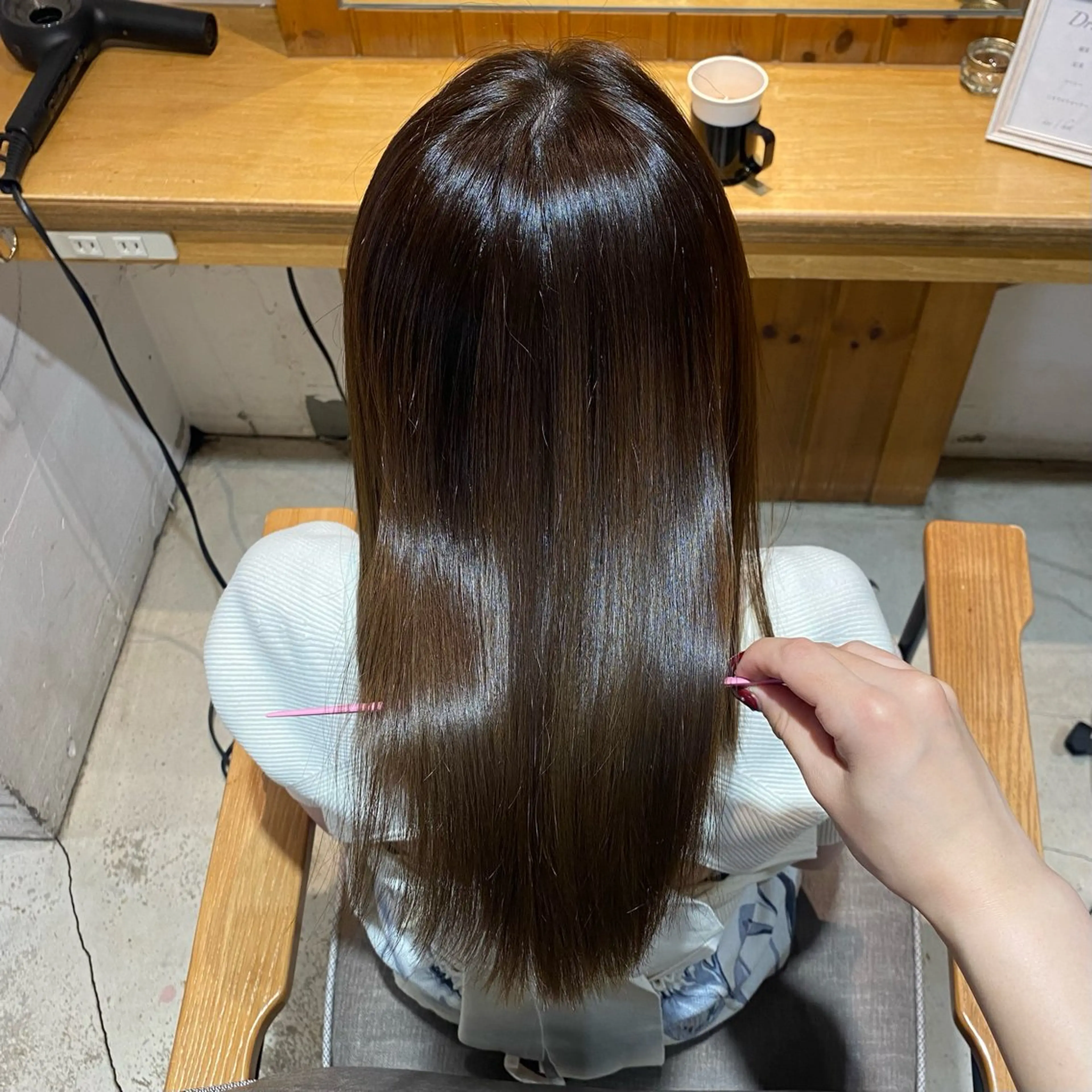 ミディアム トリートメント misaki アシスタント🎀のヘアスタイル