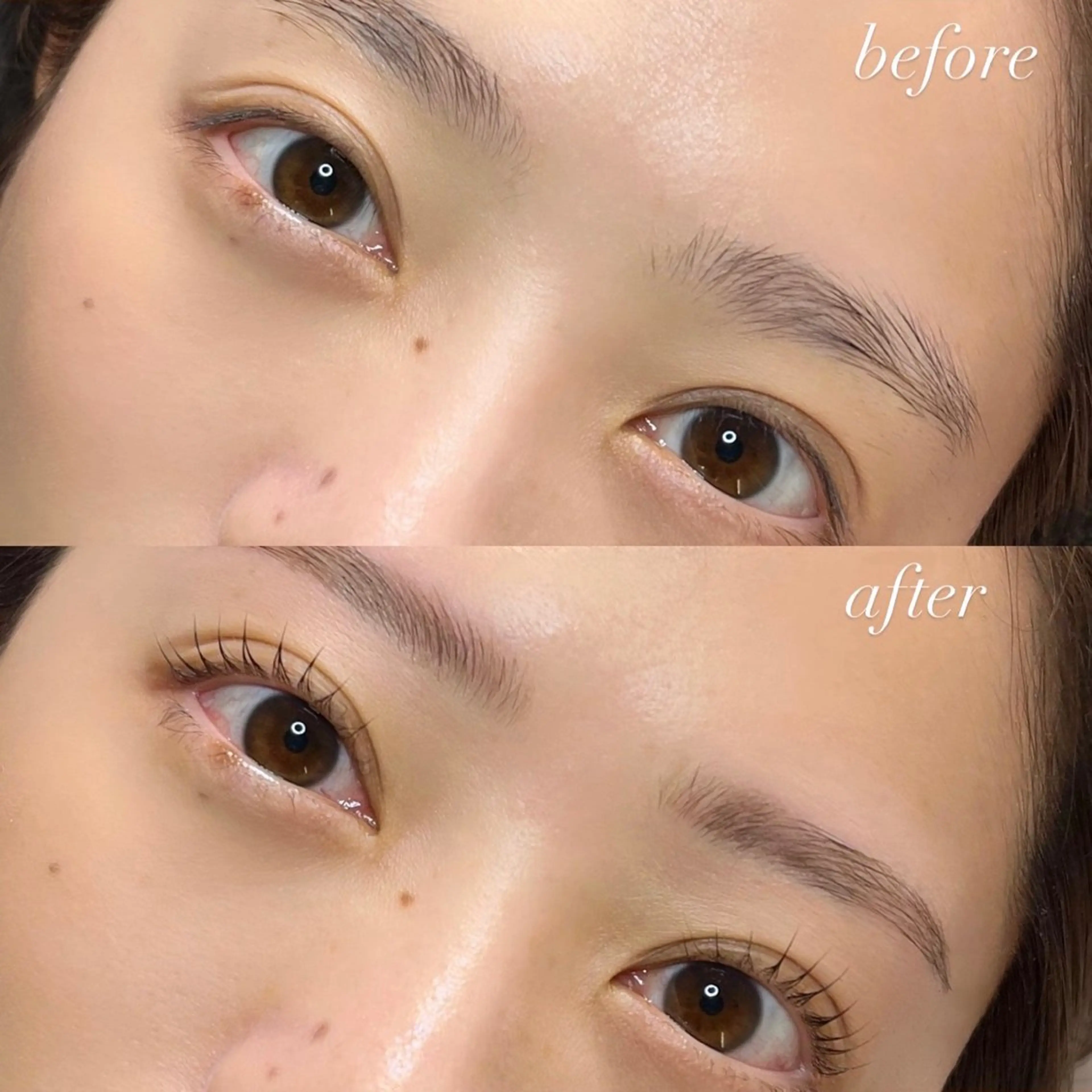 マツエク・マツパ ナチュラル パリジェンヌラッシュリフト マツパ seReno eyebrow&eyelash目黒本店所属・seReno KOHAKUの眉毛・アイブロウイメージ