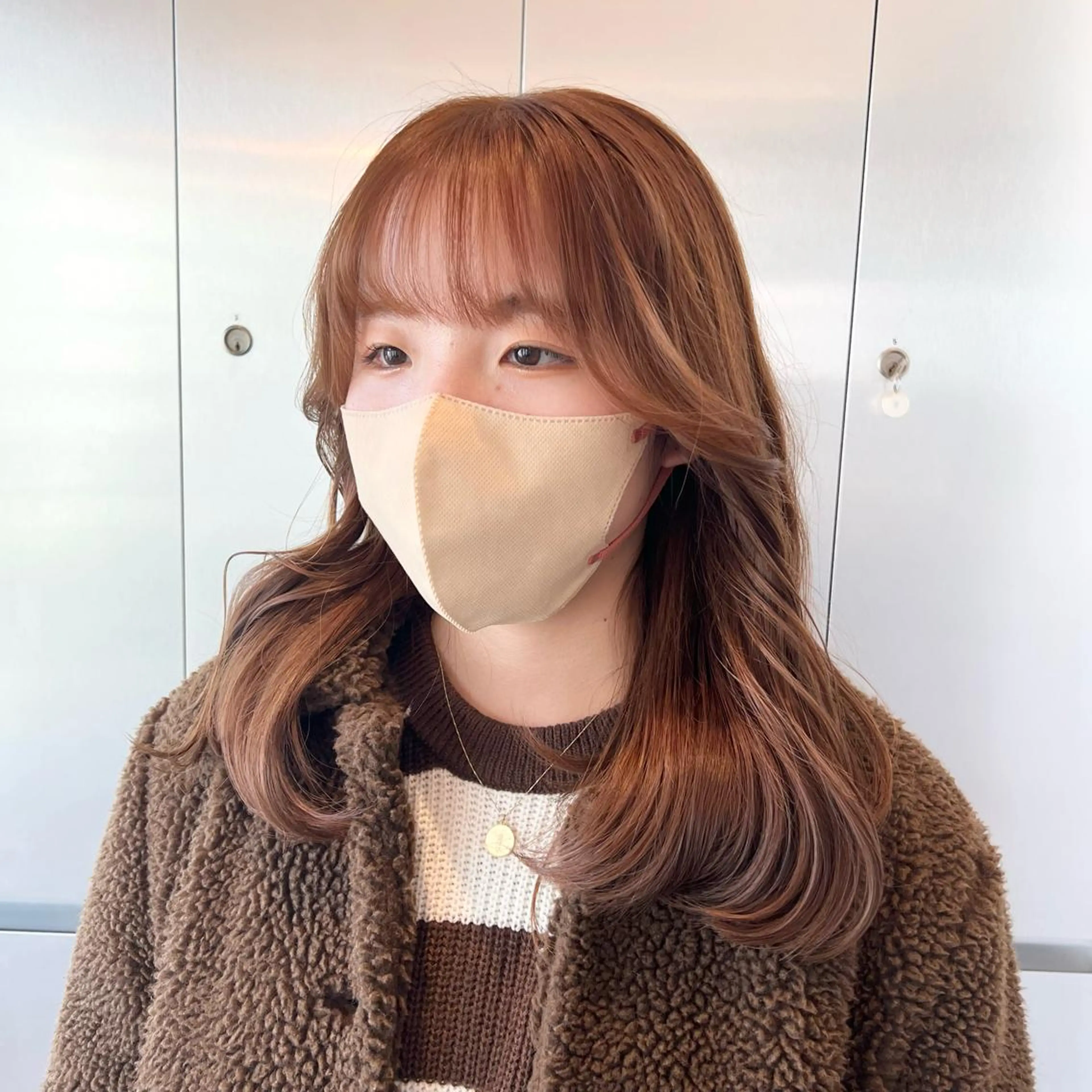 セミロング カット ヘアカラー 🫧髪質改善•艶カラ ー特化🫧谷奥甲太のヘアスタイル