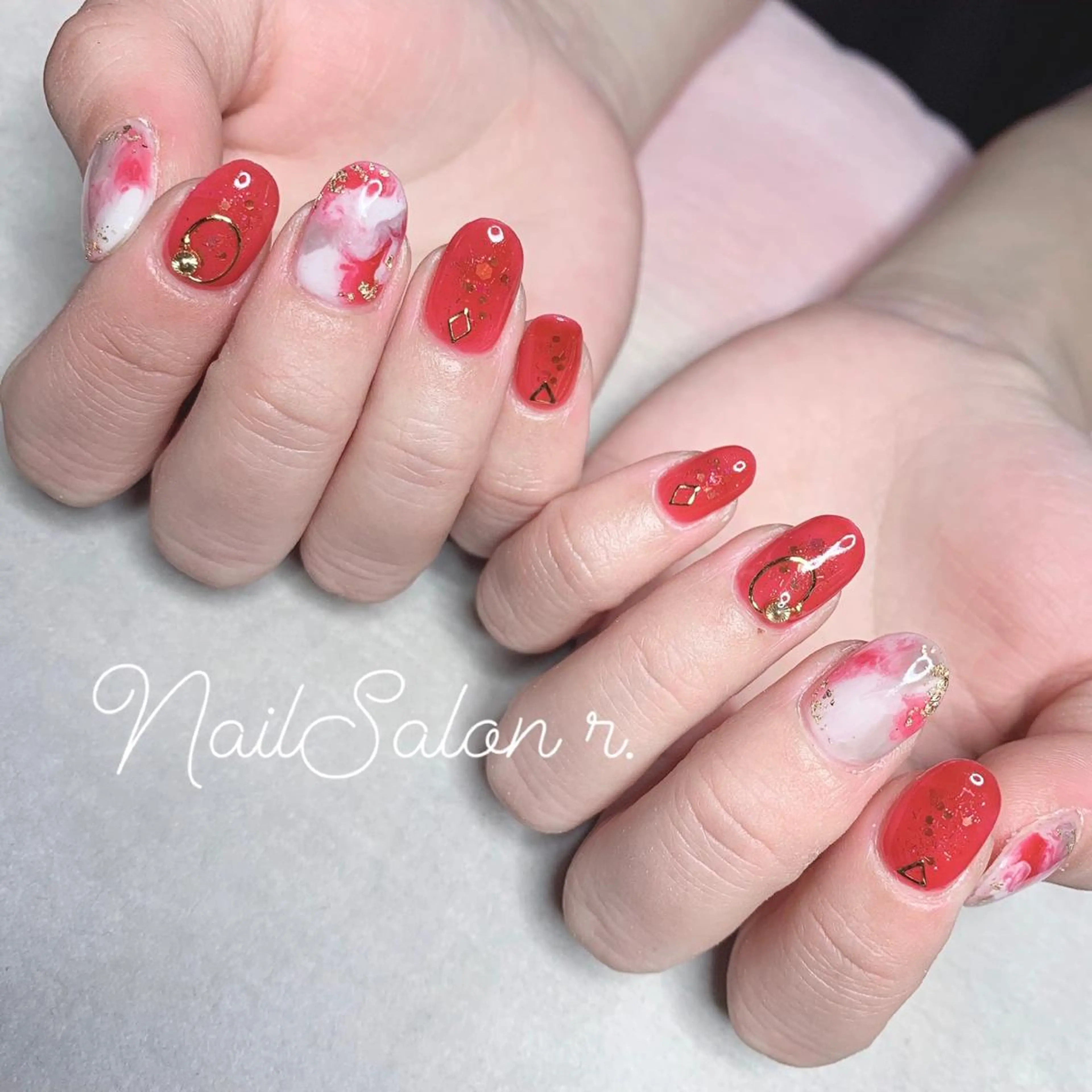 ネイル ハンドネイル Nailsalon r.のネイルデザイン