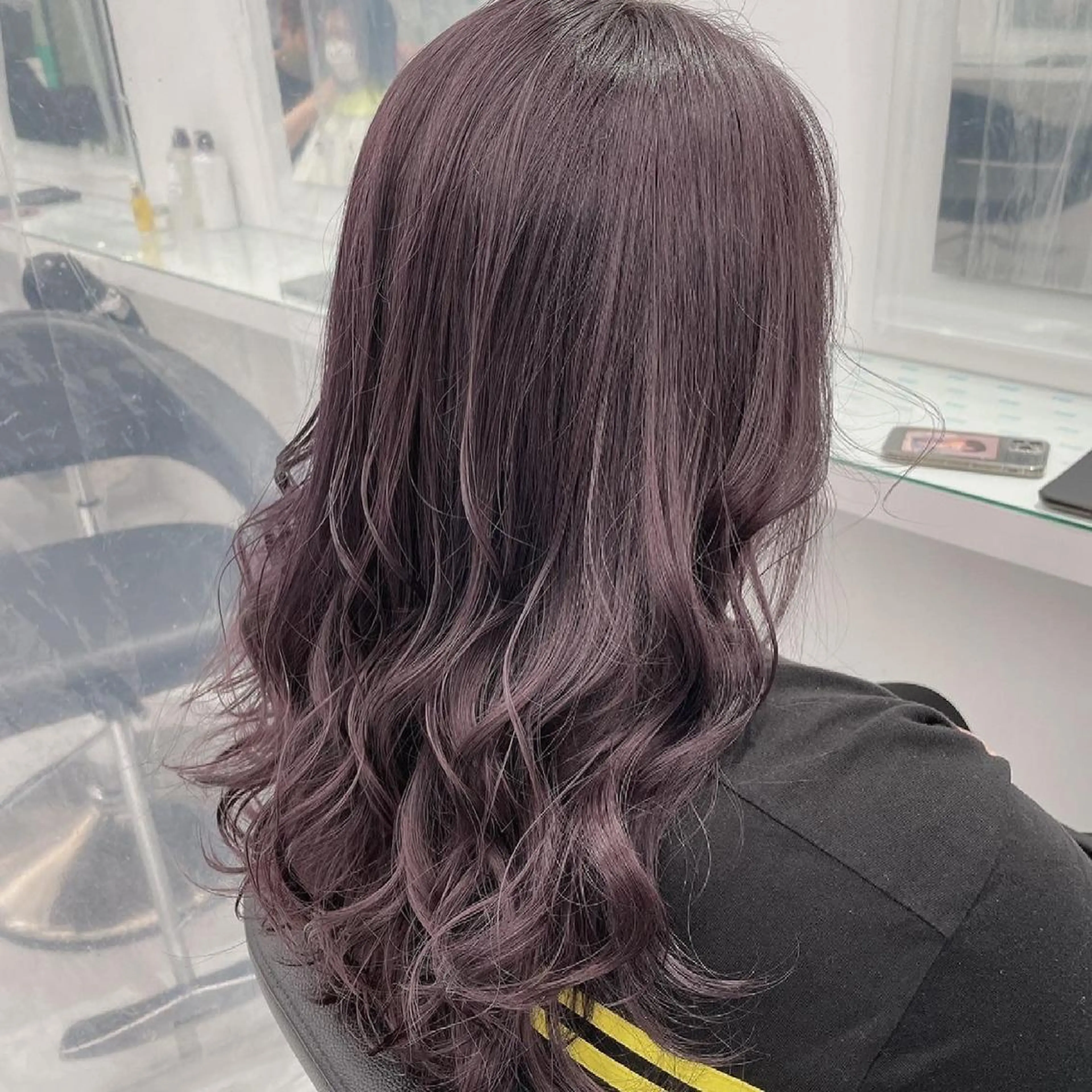 セミロング カラー ヘアアレンジ メンズ キッズ ネイル マツエク・マツパ 💕トレンドうる艶髪 💕TUNE銀座のヘアスタイル