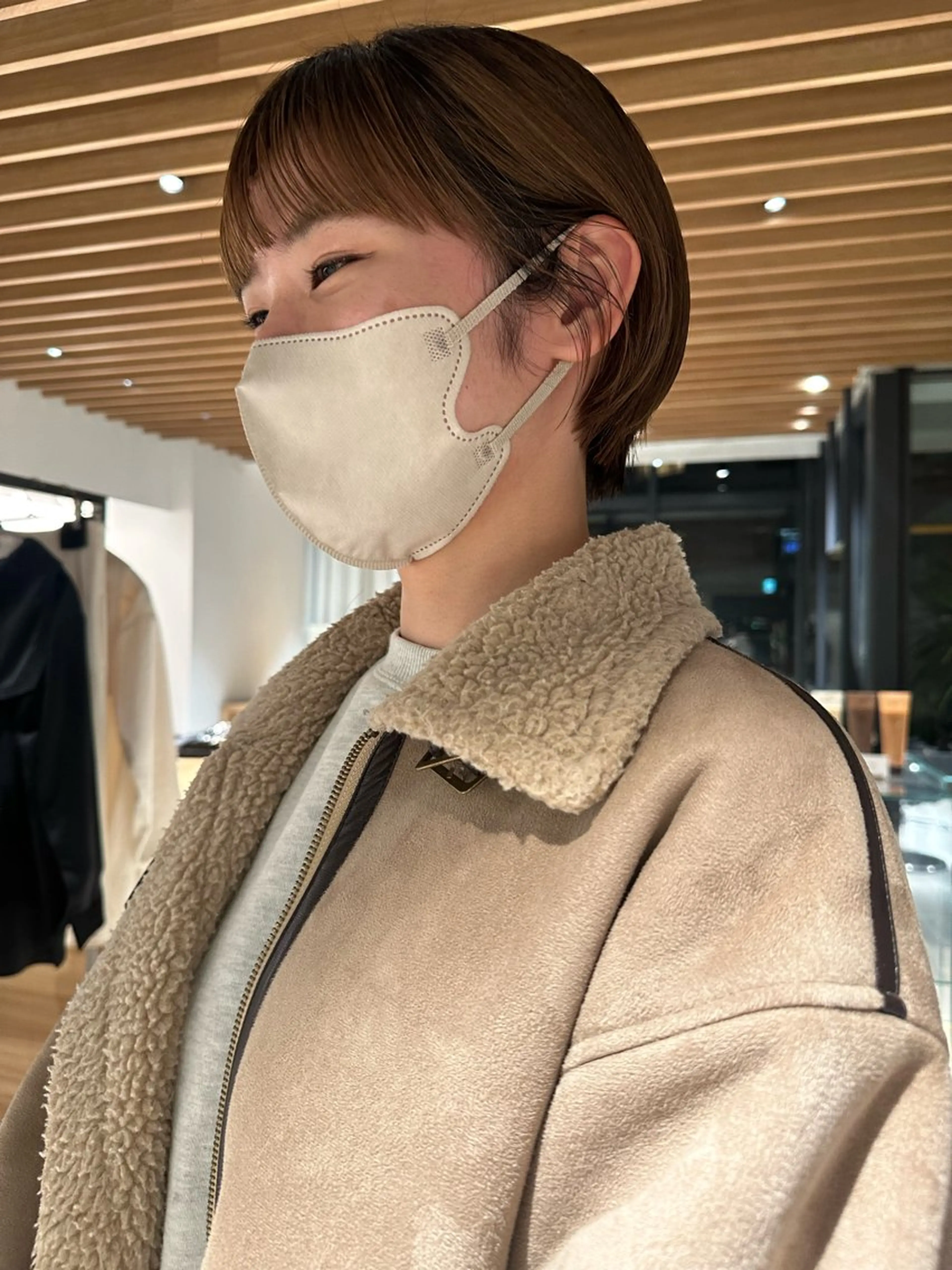 ショート 井上 翠月のヘアスタイル