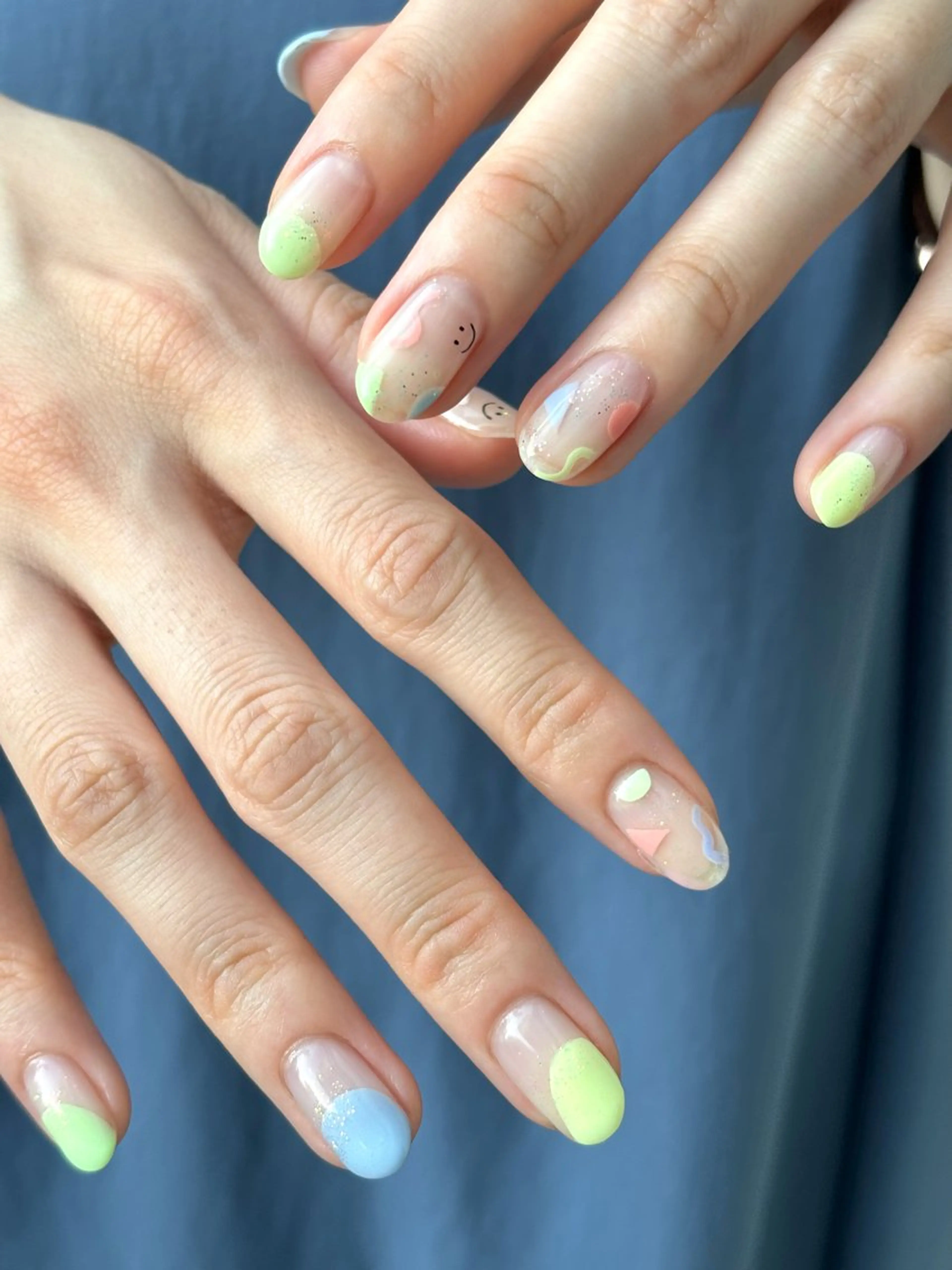 キッズ ネイル ハンドネイル illum hicariのネイルデザイン