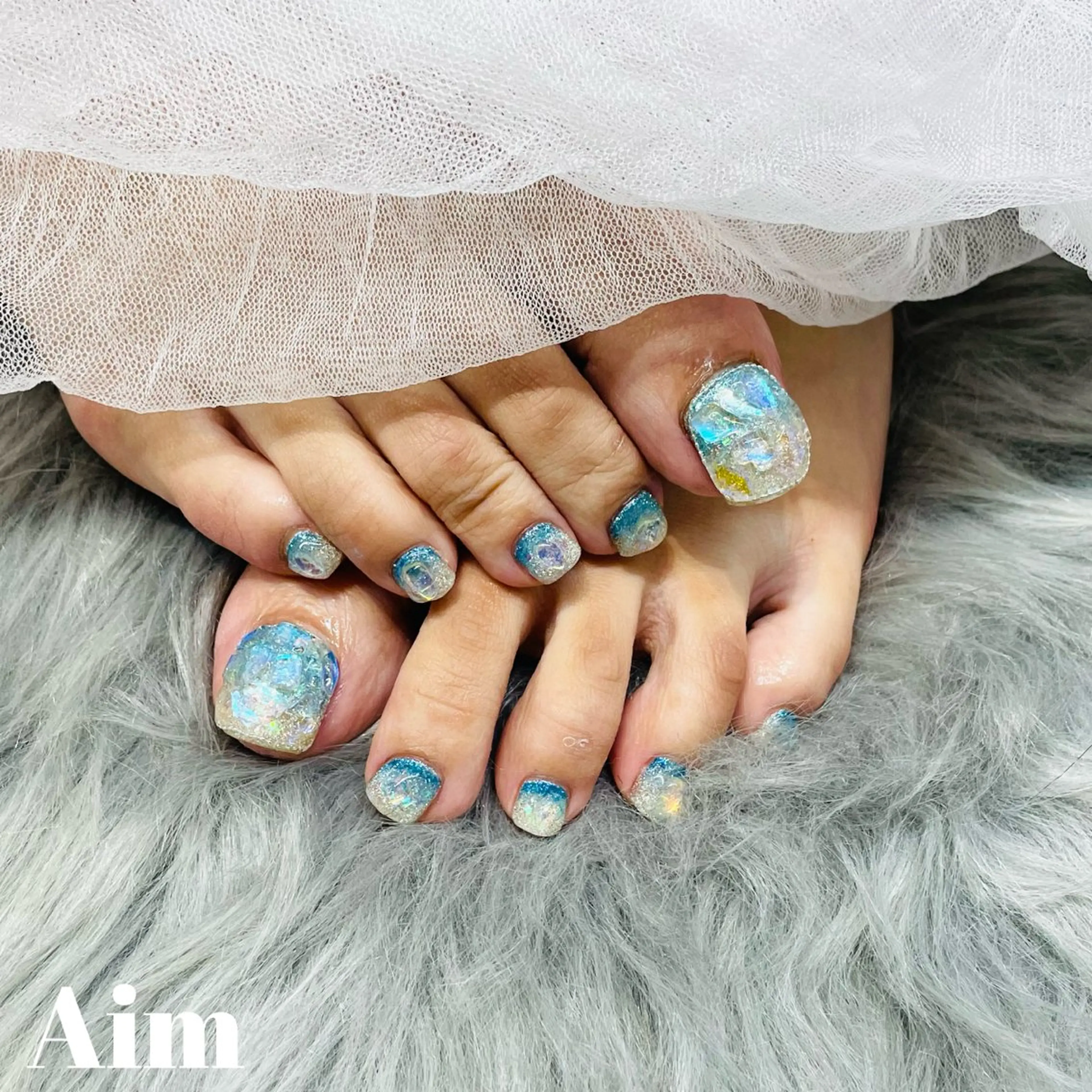 ネイル グラデーション ネイルサロンAim河原町[ヘアセット　ヘアエクステ　着付　専門店]所属・Aim🌿 kanaのネイルデザイン