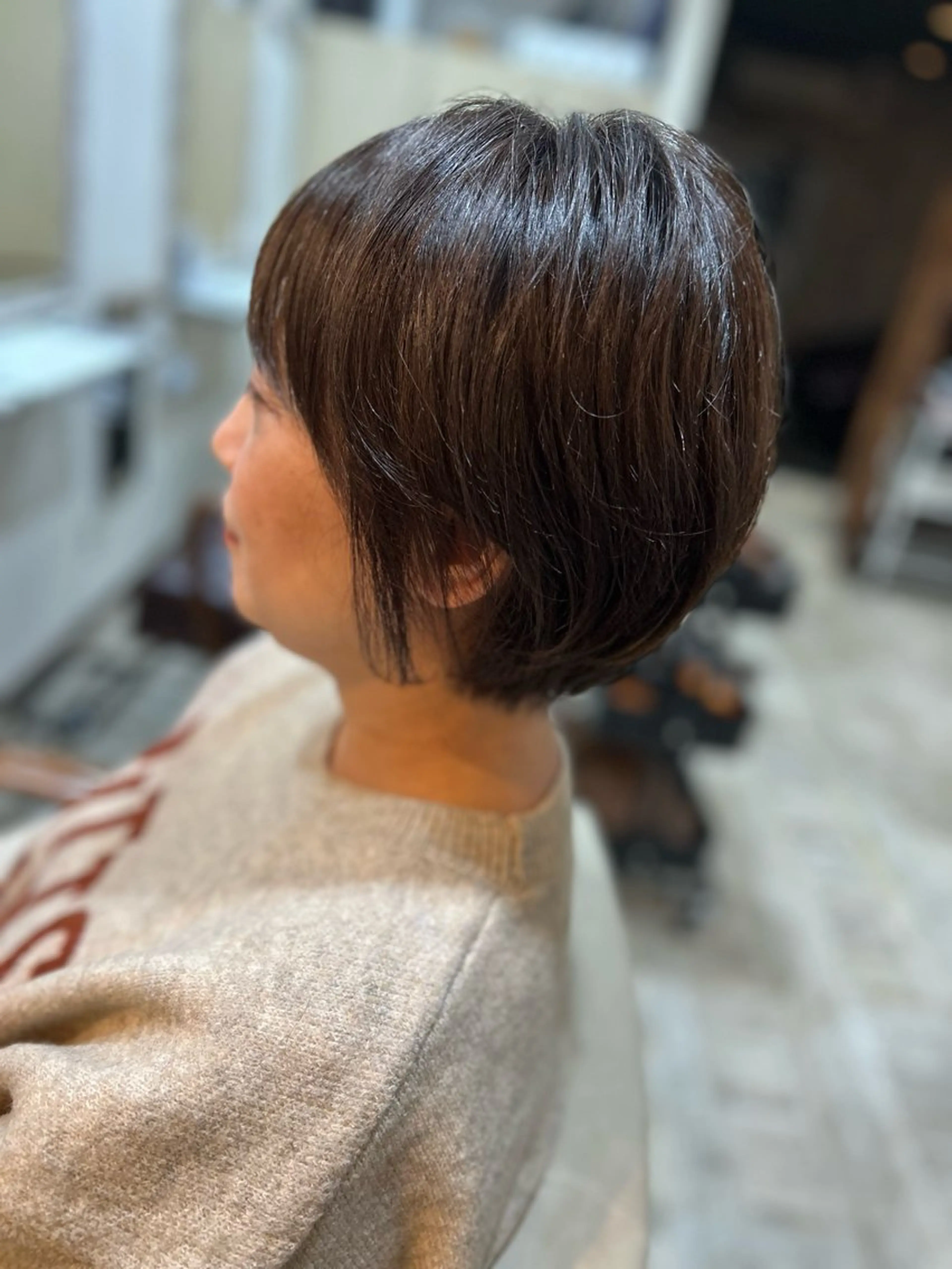 ショート ☀️透明感カラー☀️ まなとのヘアスタイル