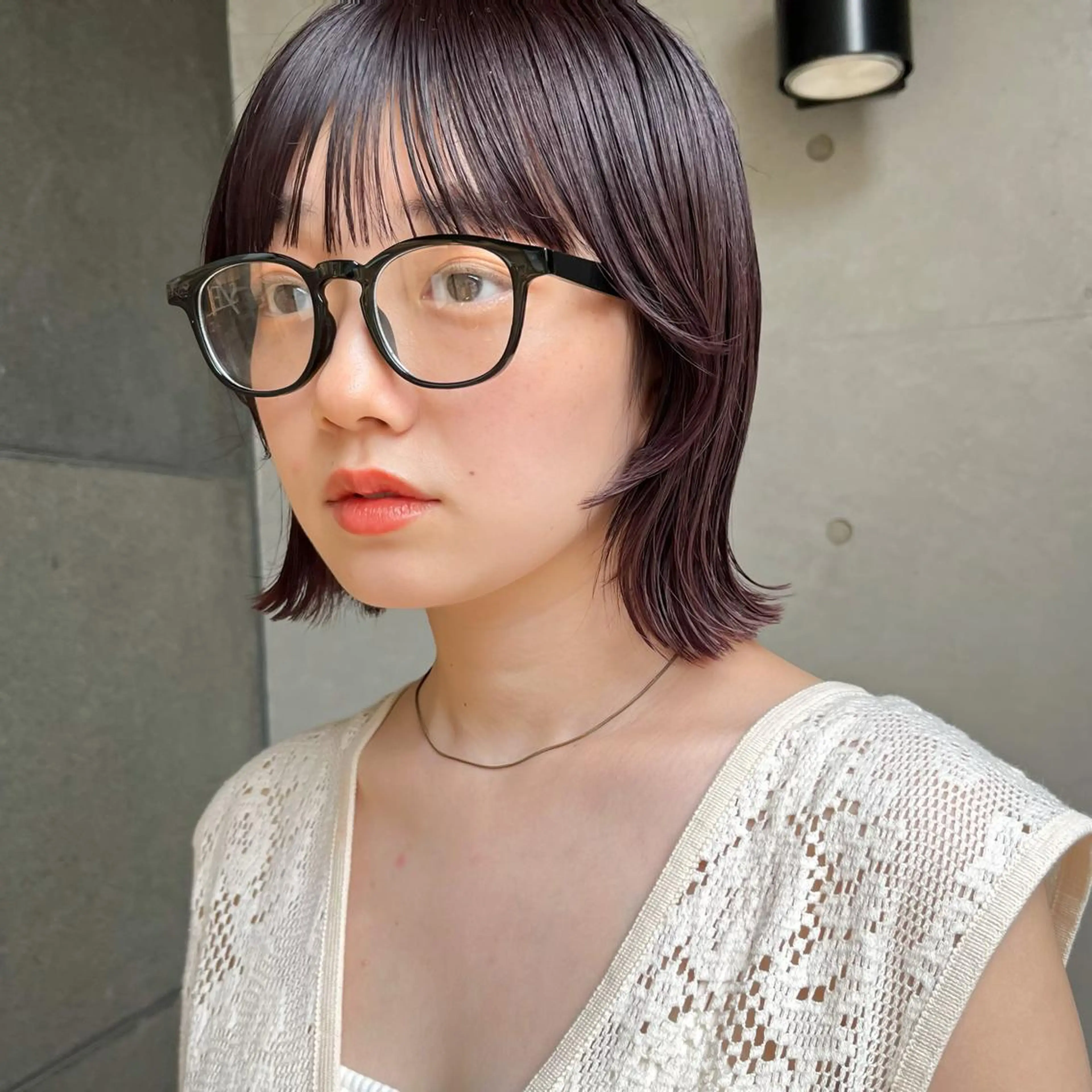 ショート カラー 暖色/艶髪/ボブ/ ショート/Ayaのヘアスタイル