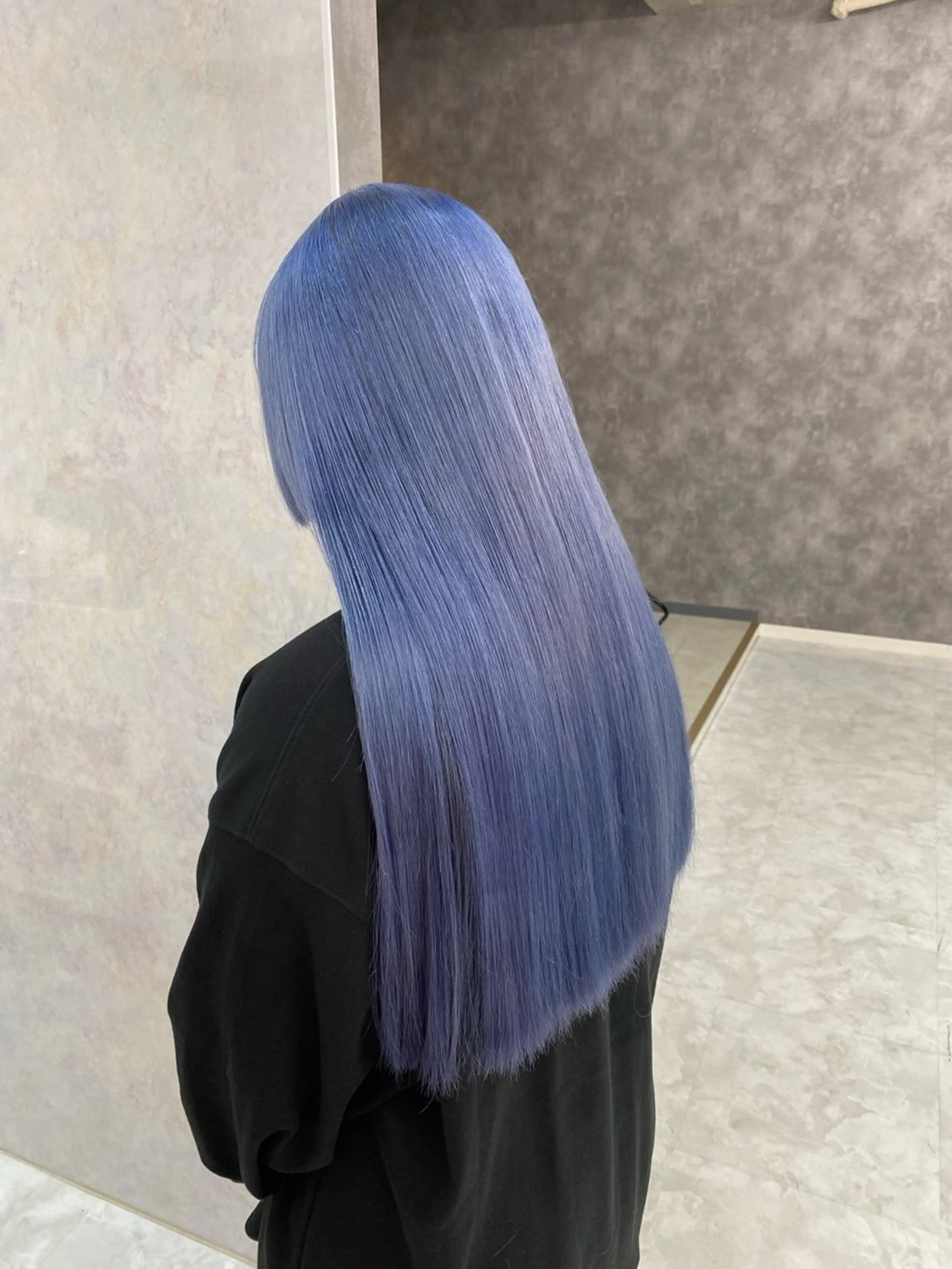 ロング カラー ヘアアレンジ 🎀韓国ヘア🎀 𝐬𝐚𝐫𝐚🎀のヘアスタイル