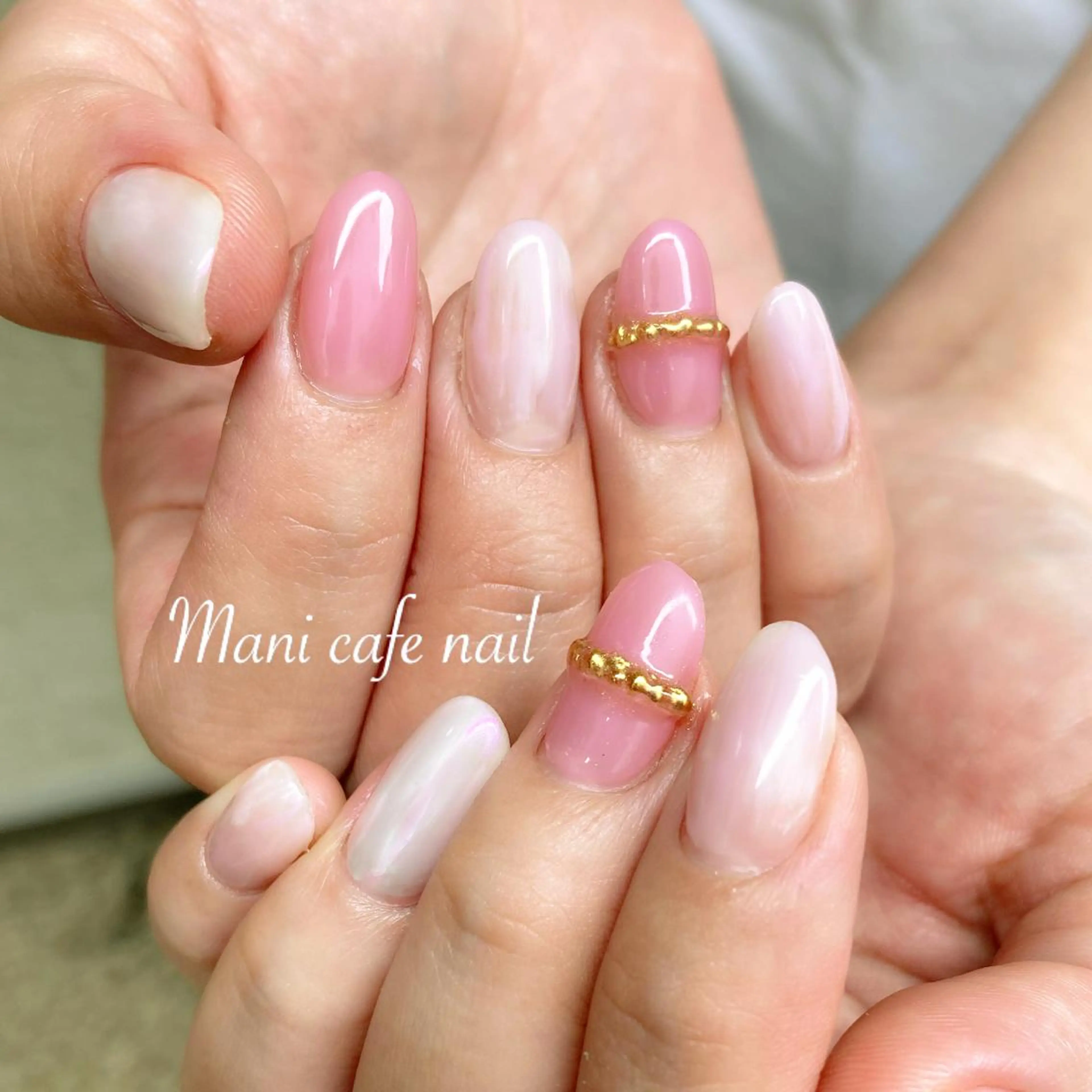 ネイル ハンドネイル Mani cafe nailのネイルデザイン