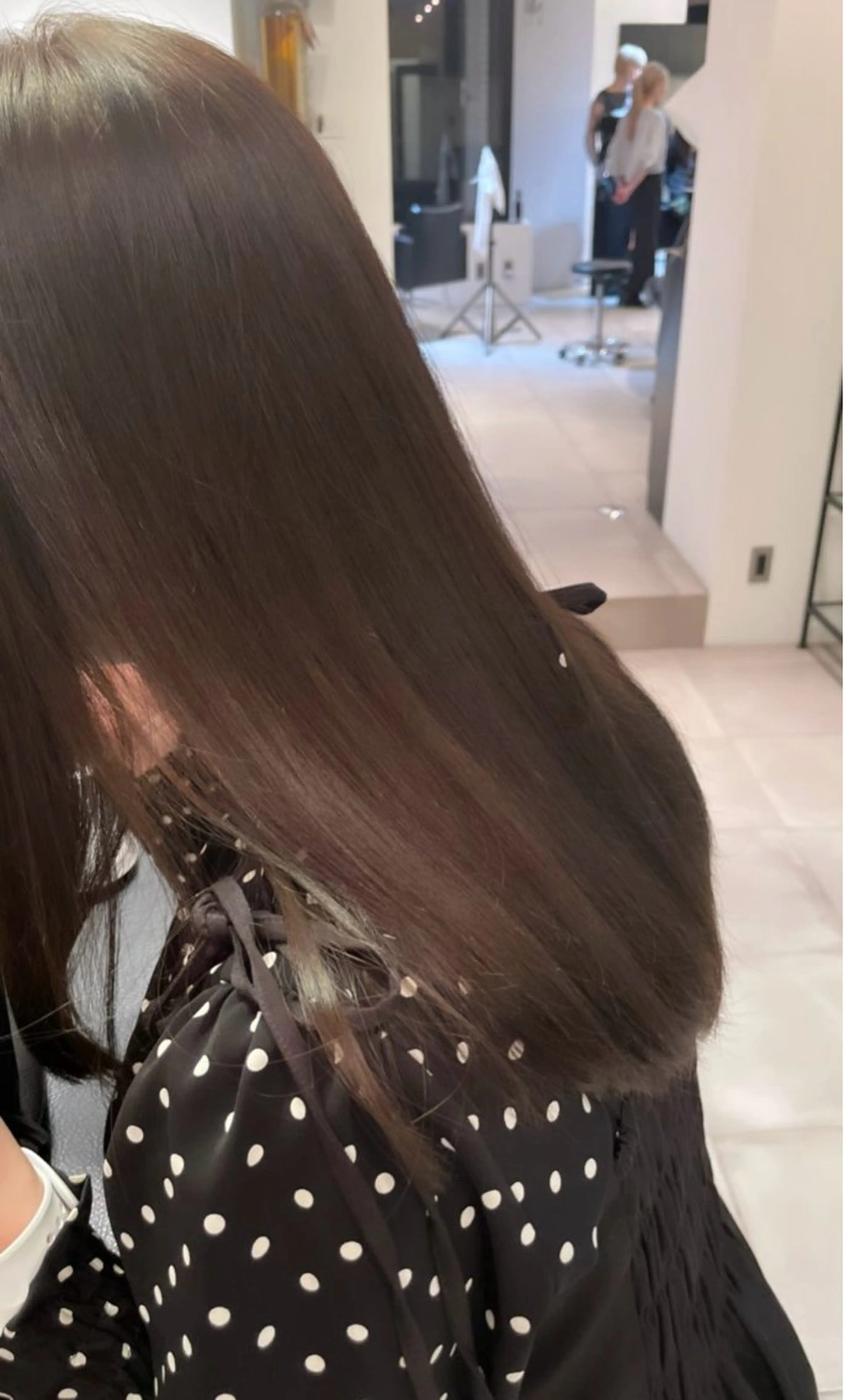 カラー rizu ボブヘアのヘアスタイル