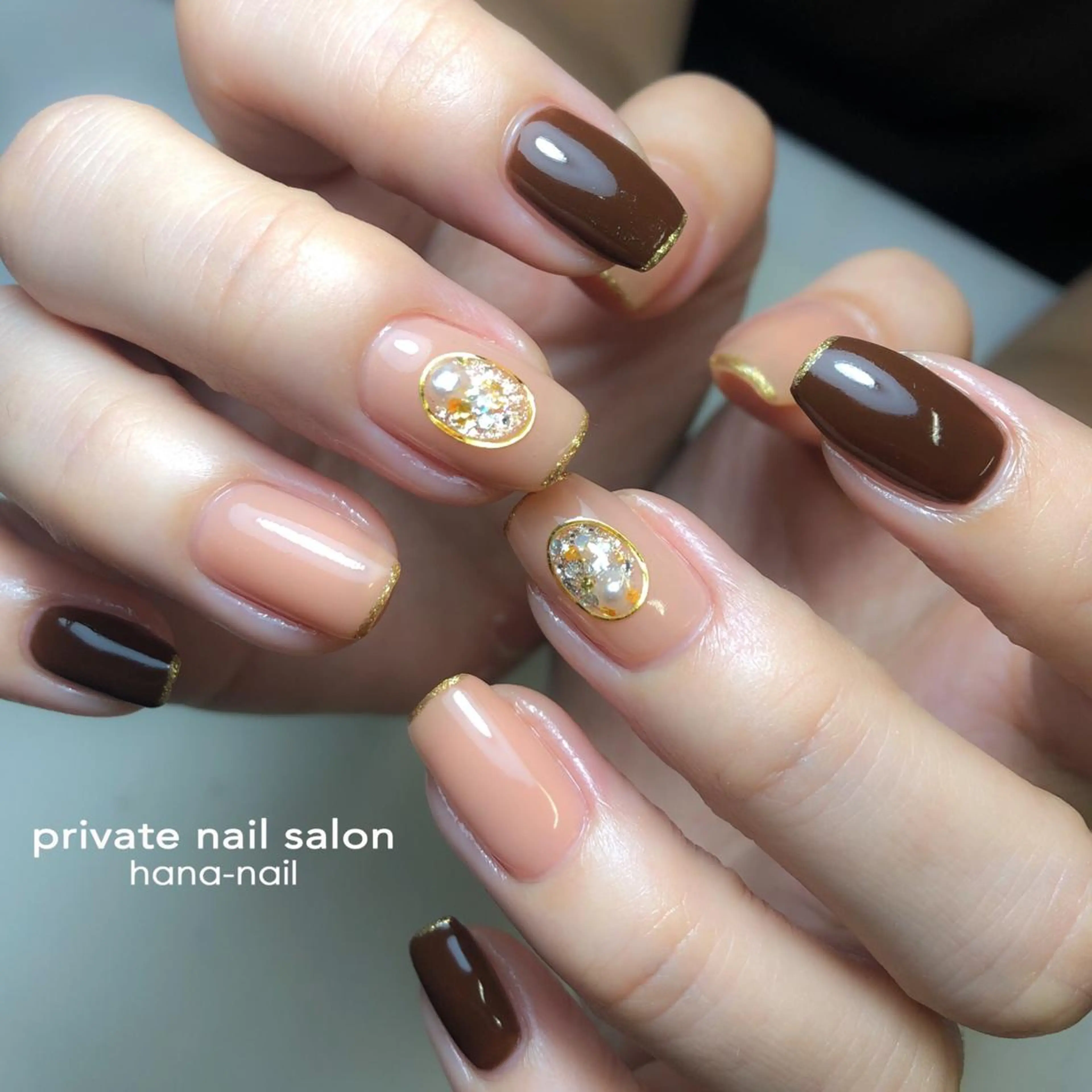 ネイル HANA-NAILハナネイル福山所属・Kao hana-nailのネイルデザイン