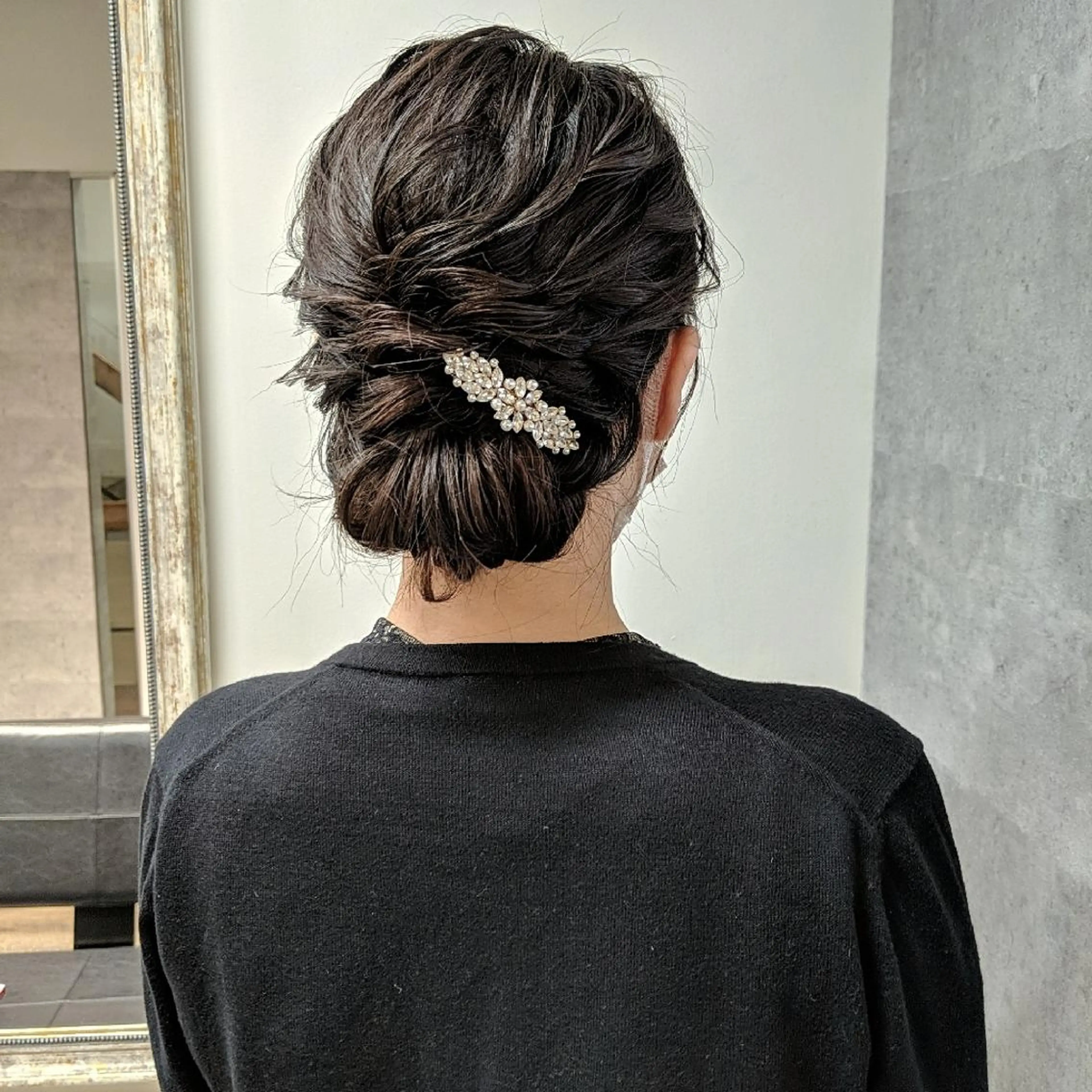 ロング ヘアアレンジ PRIVATE SALON EYES所属・EYES リアのマツエク・マツパデザイン