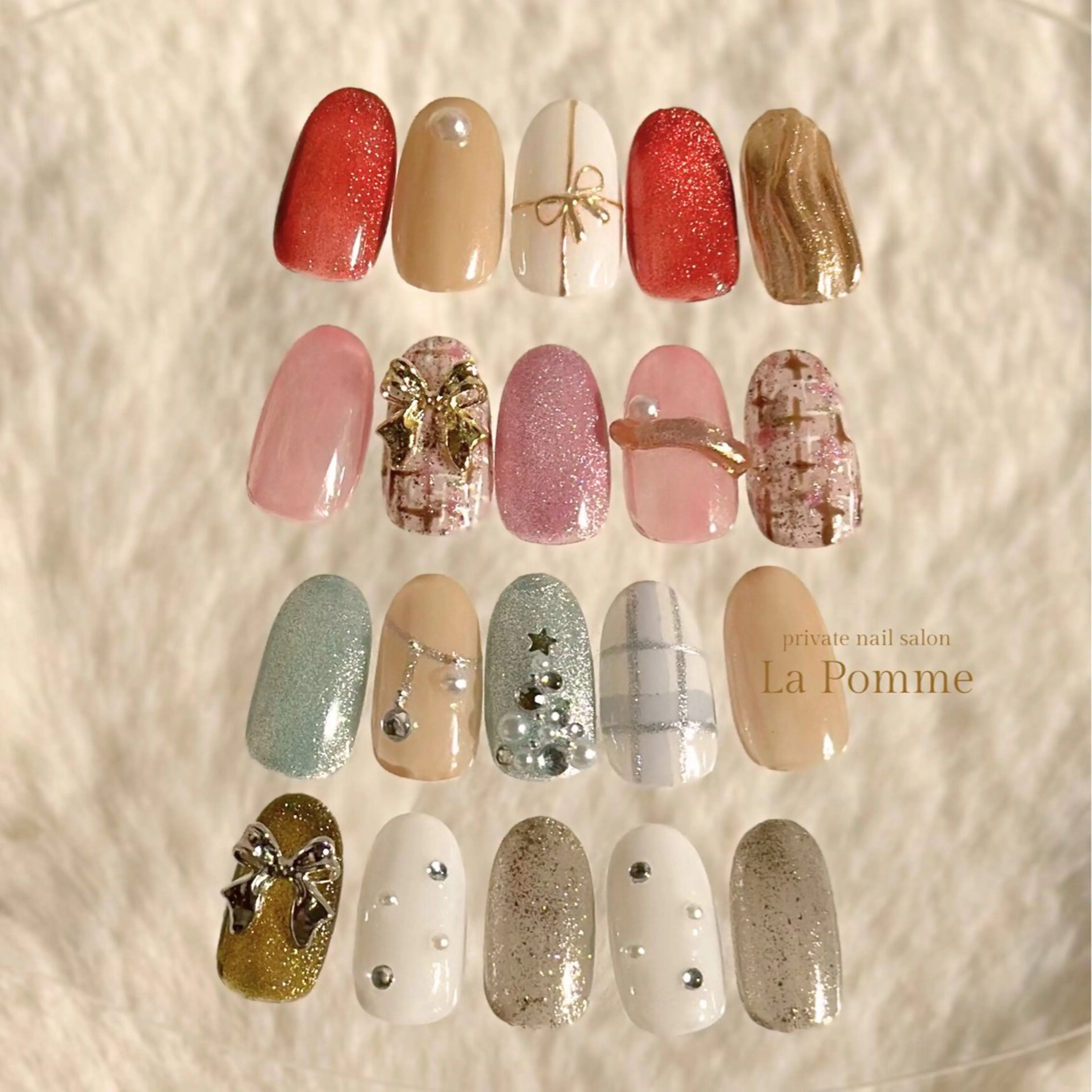 ネイル ハンドネイル nail salon La Pommeのネイルデザイン