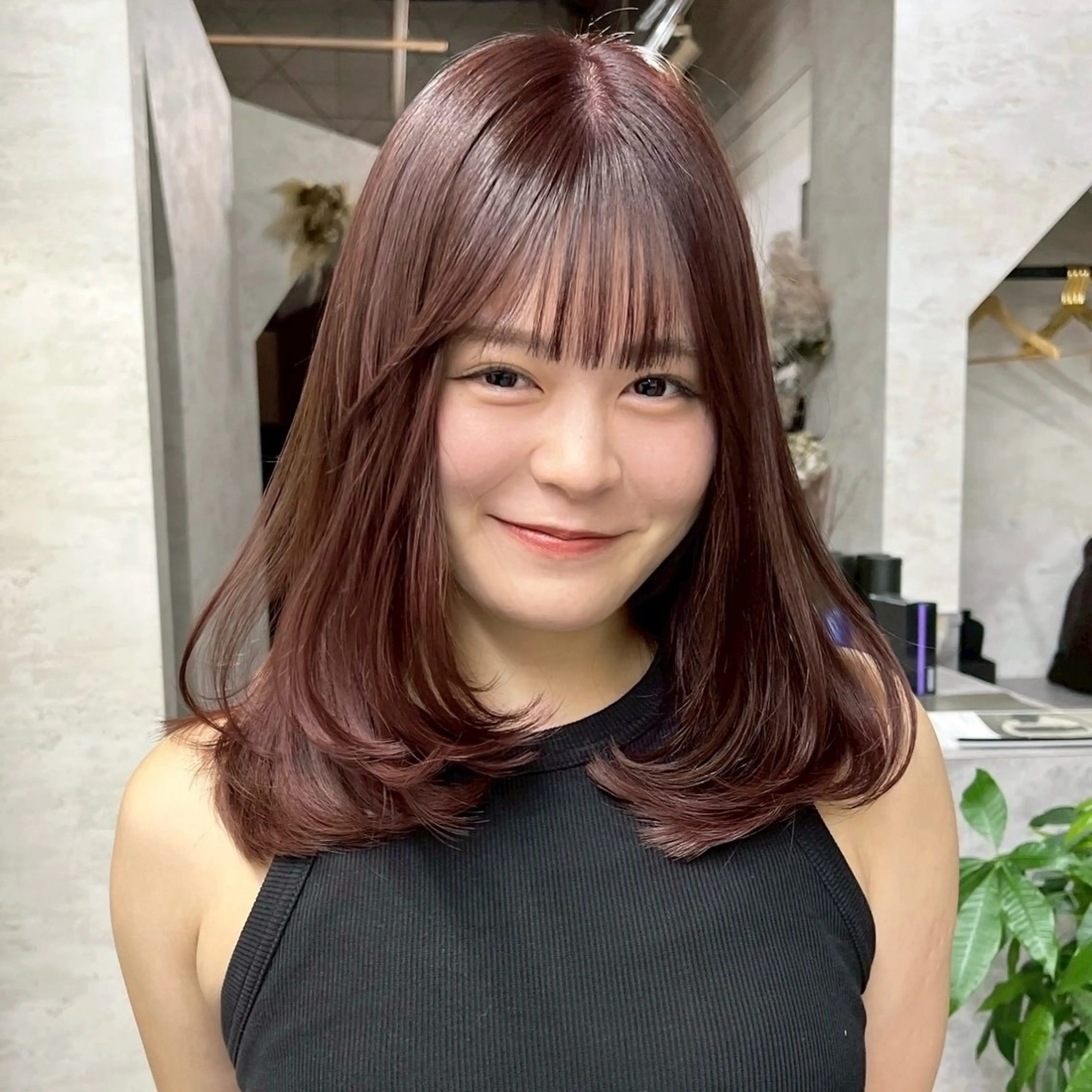 ミディアム Lay./ yuunaのヘアスタイル
