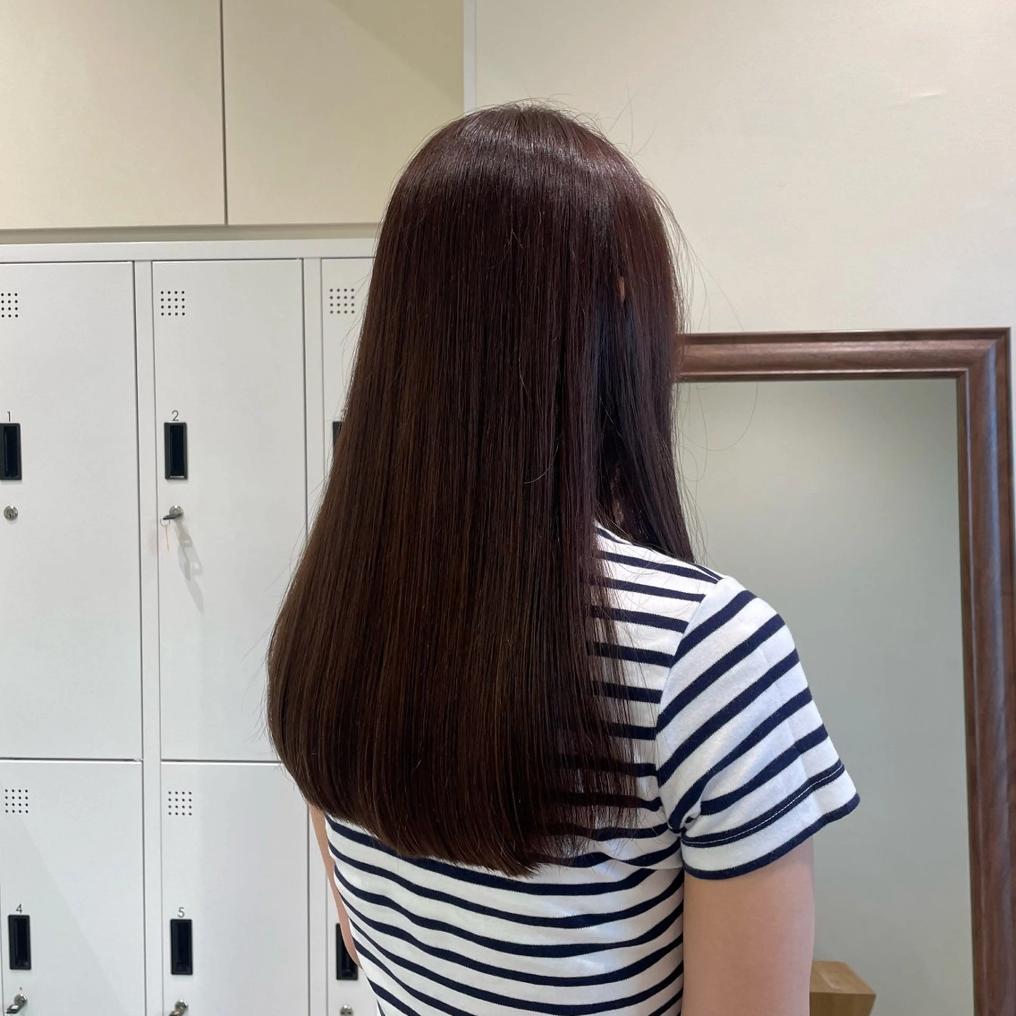 ロング カラー ヘアカラー トリートメント 髪質改善/暗髪カラー ヘアアレンジ/ｽﾐﾚのヘアスタイル