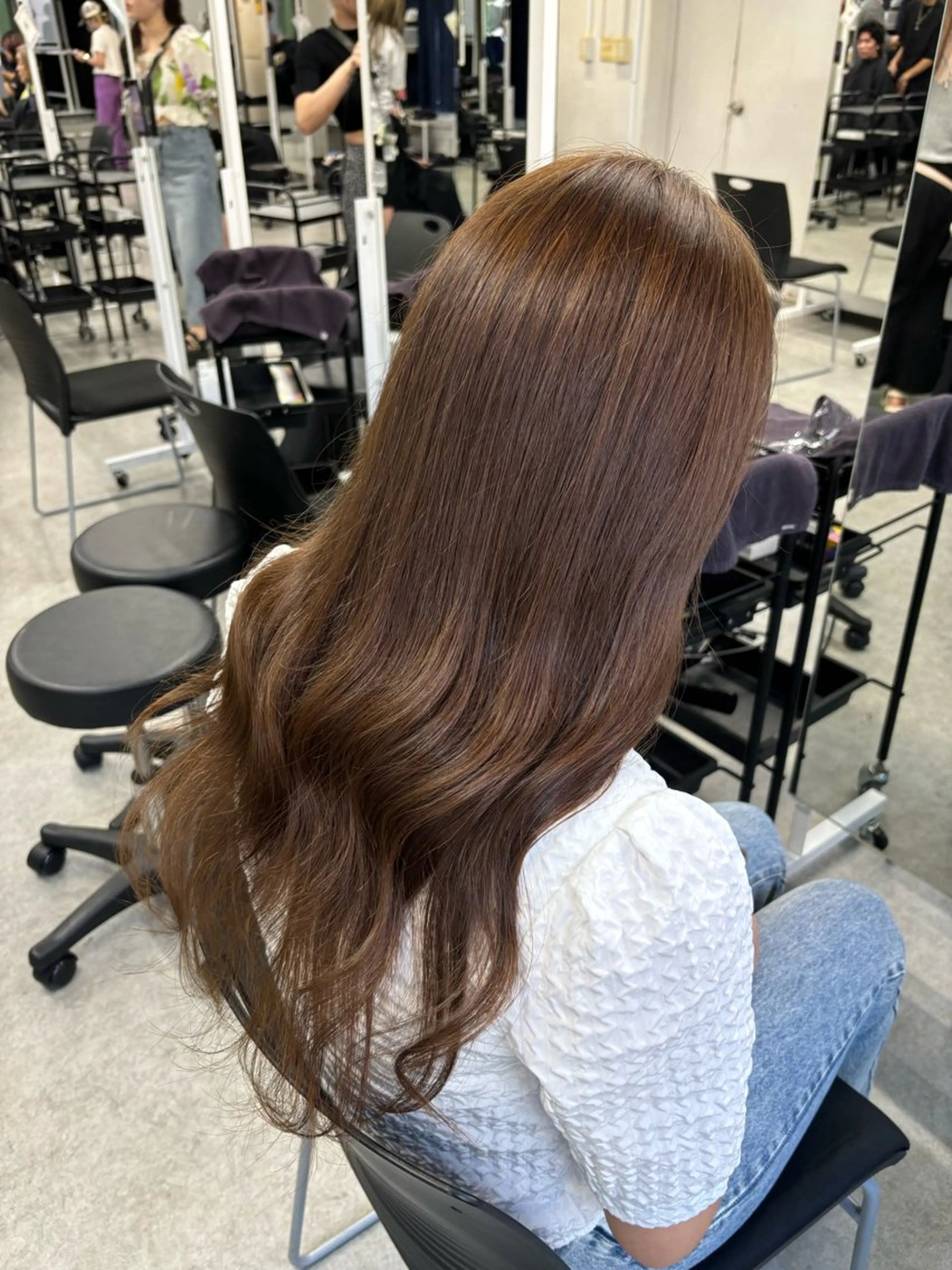 ロング フェザーパーマ職人 🪽yutoのヘアスタイル