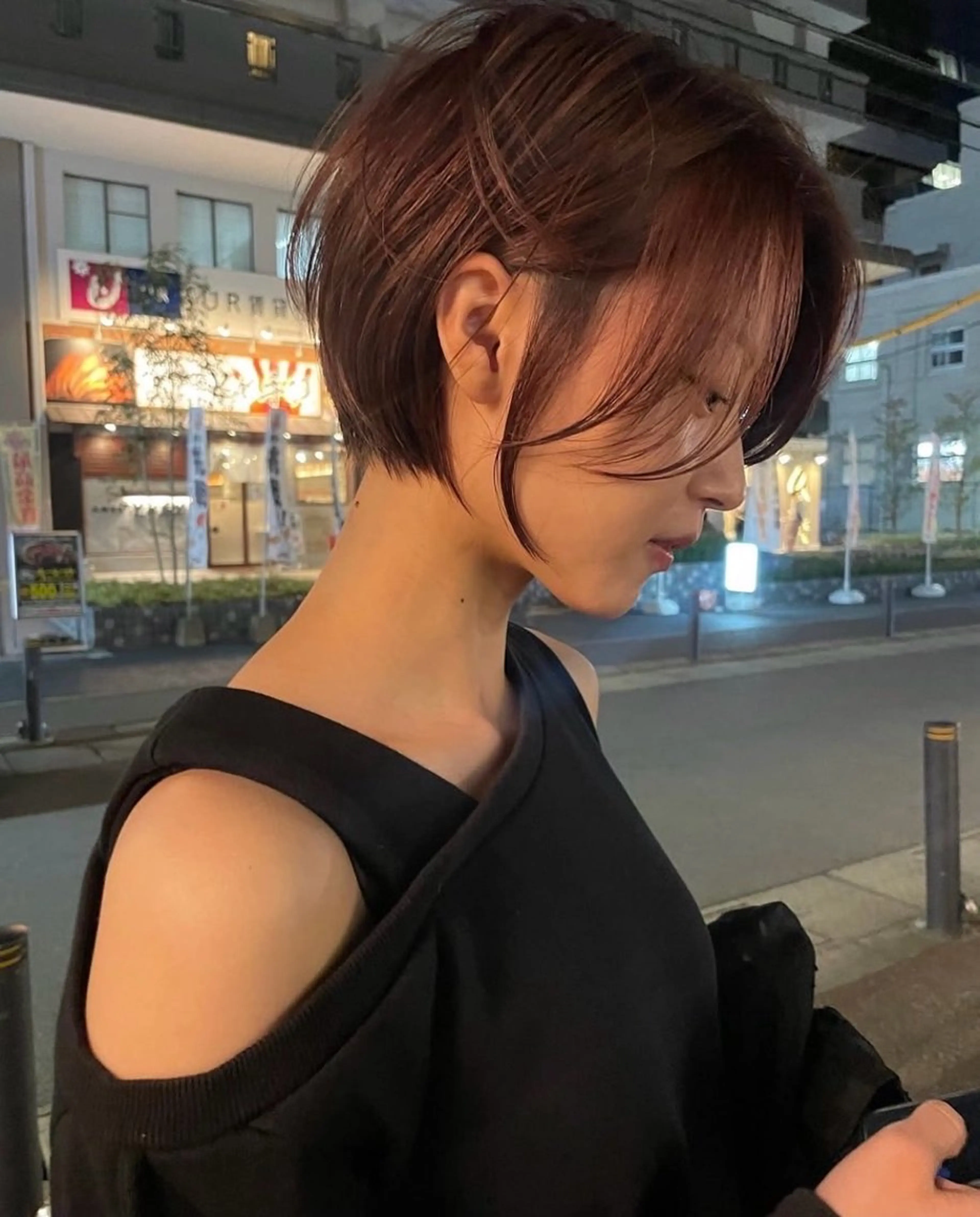ショート ショートヘア Lond mare 天神大名店所属・時短×ショートボブ 💡ウメダナオヤ💡のヘアスタイル