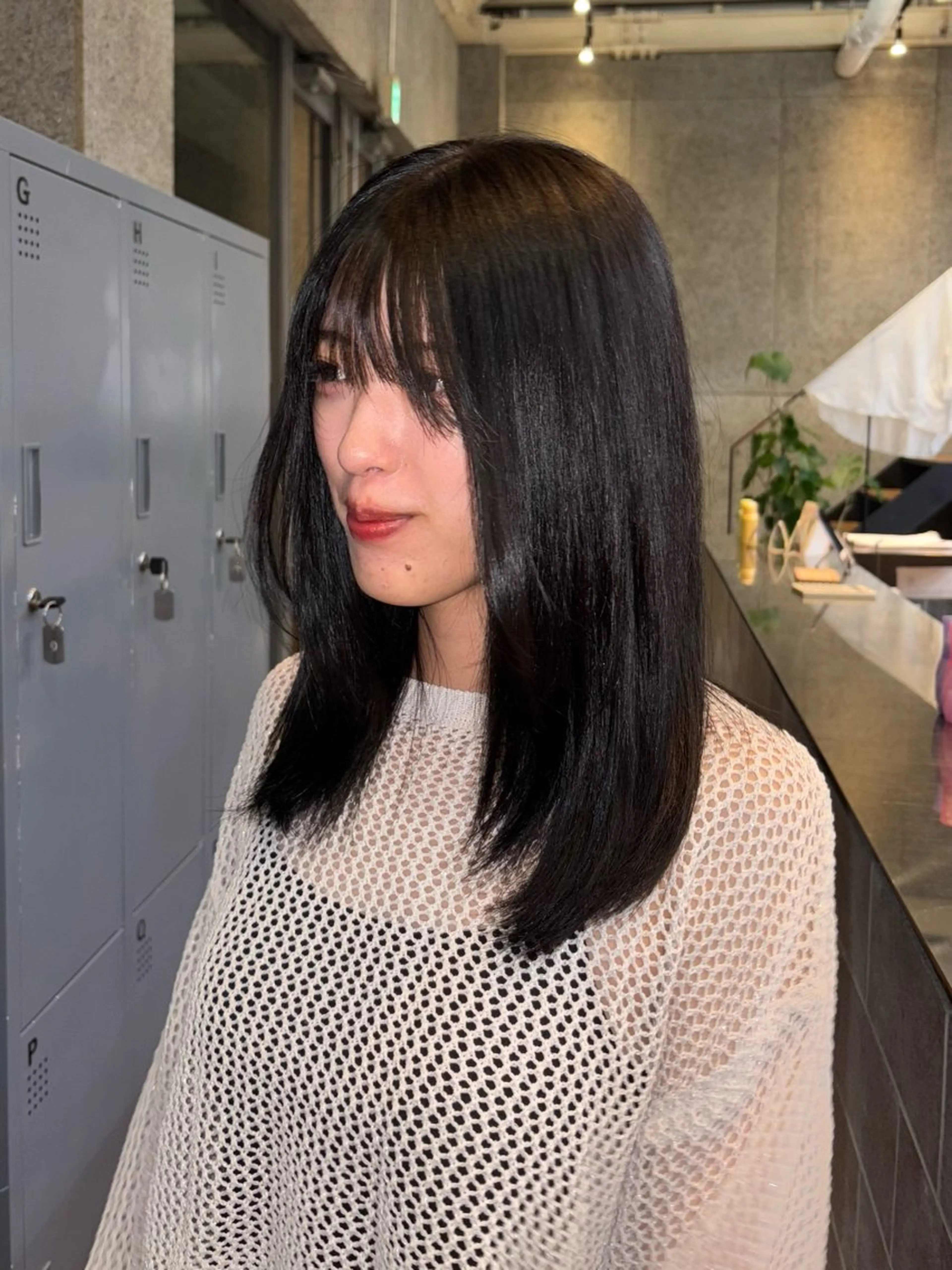 セミロング カラー 🥀ツヤハイトーン /hinata✞✟のヘアスタイル