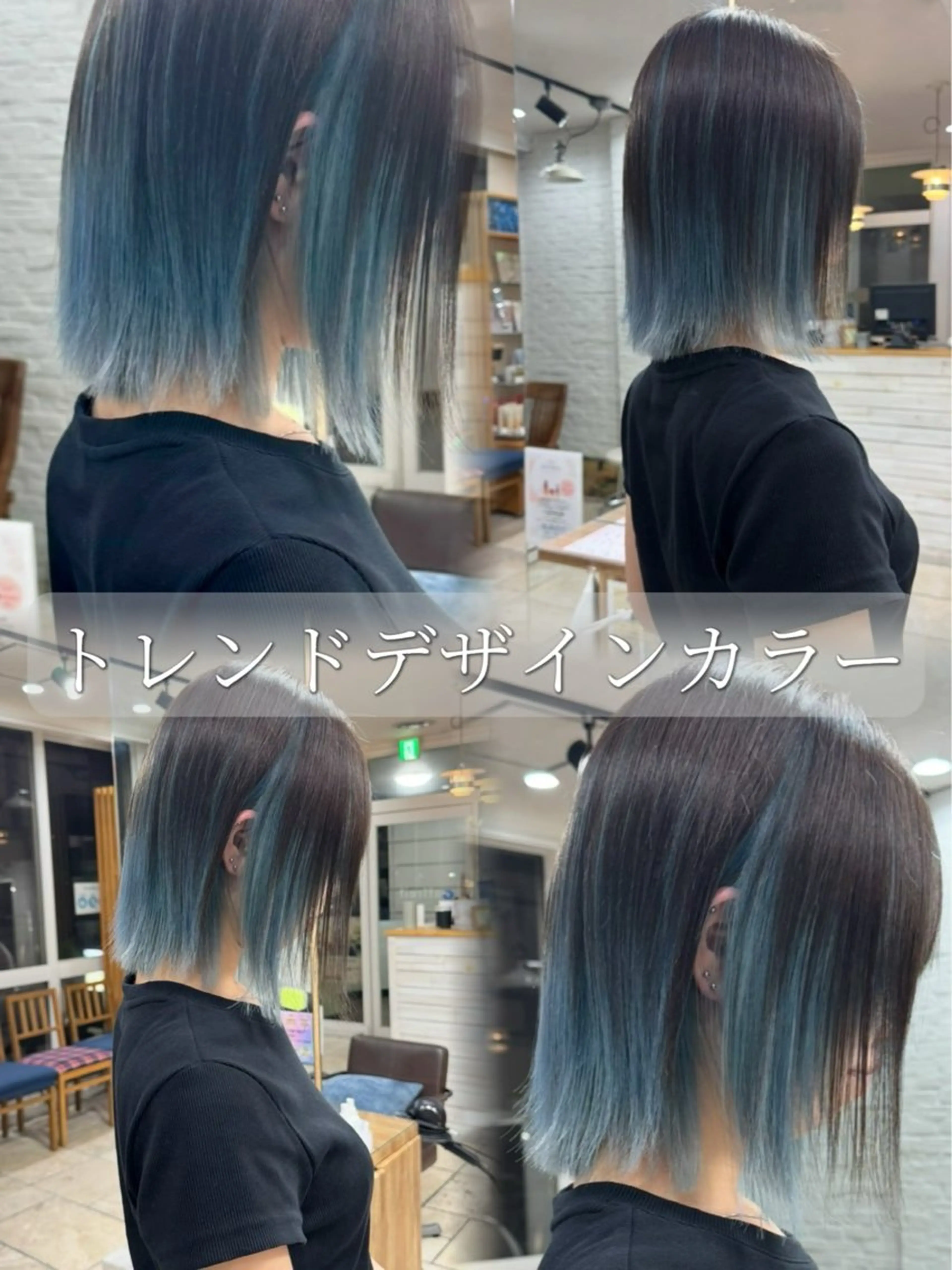 ショート カラー 小顔カット/ 韓国レイヤー/真結のヘアスタイル