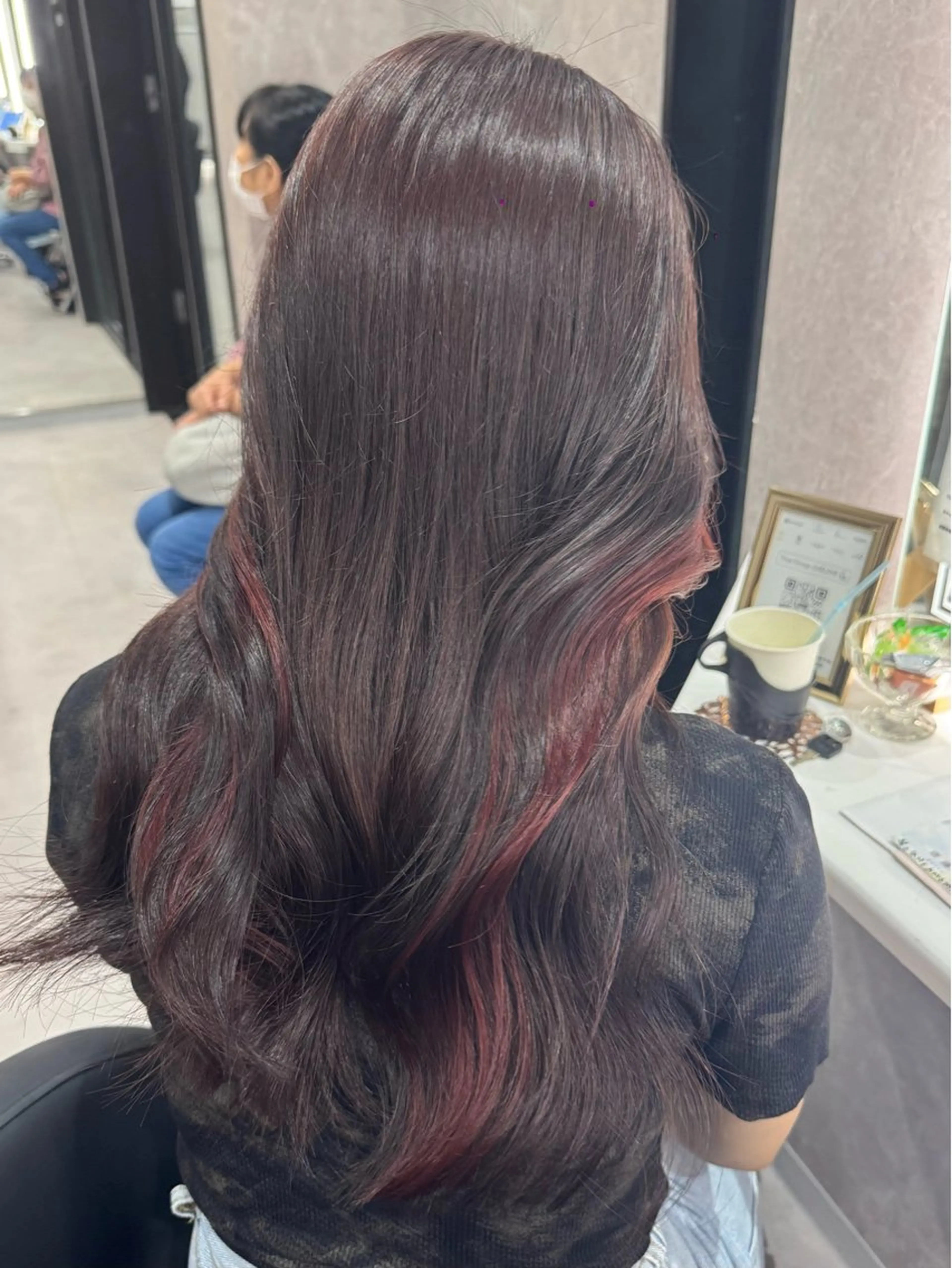 ロング ヘアカラー トリートメント モテ髪提案🫧 /HaRu🏳️‍⚧のヘアスタイル