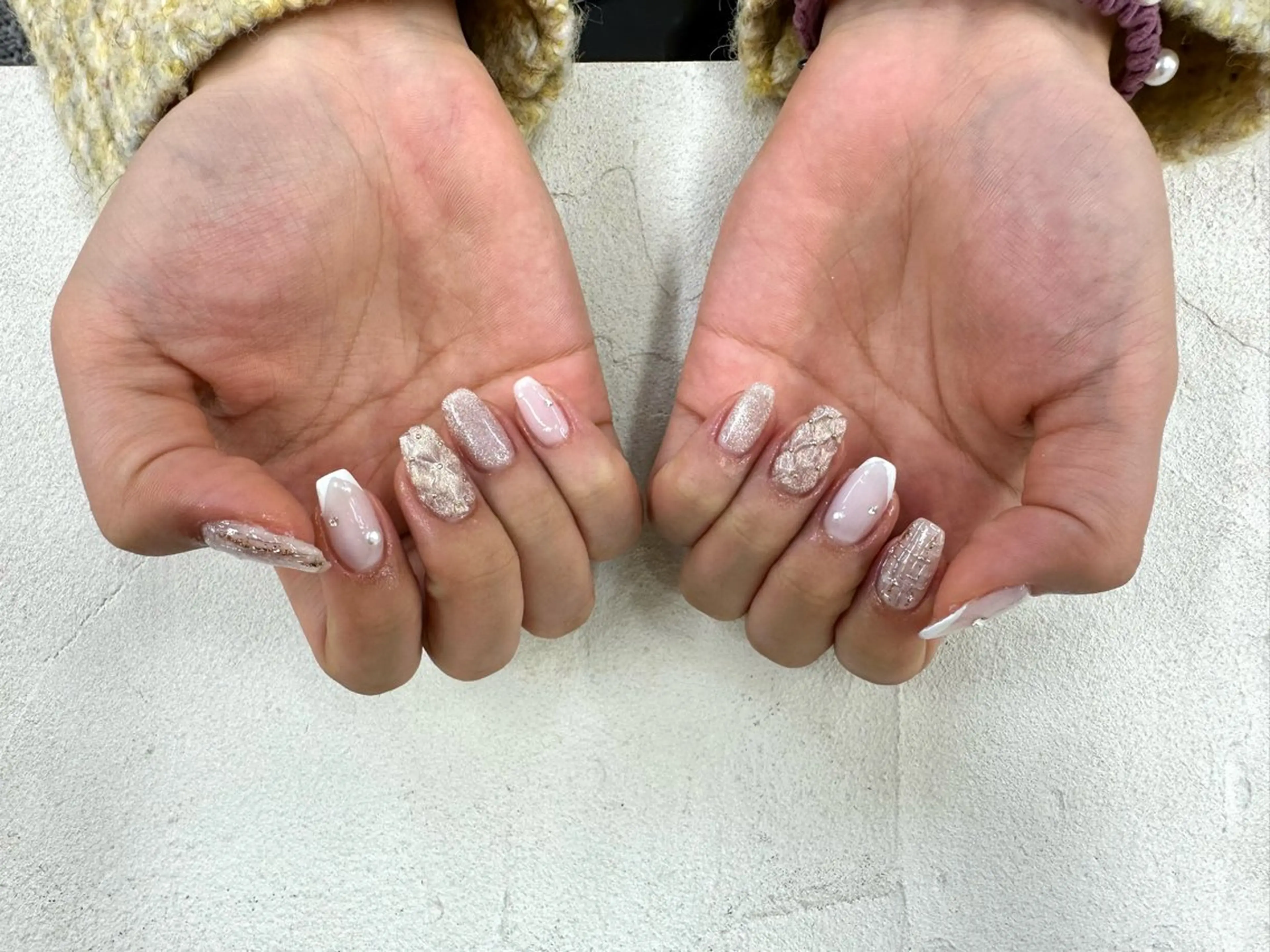 ネイル Bianca 🩵 Ayakoのネイルデザイン