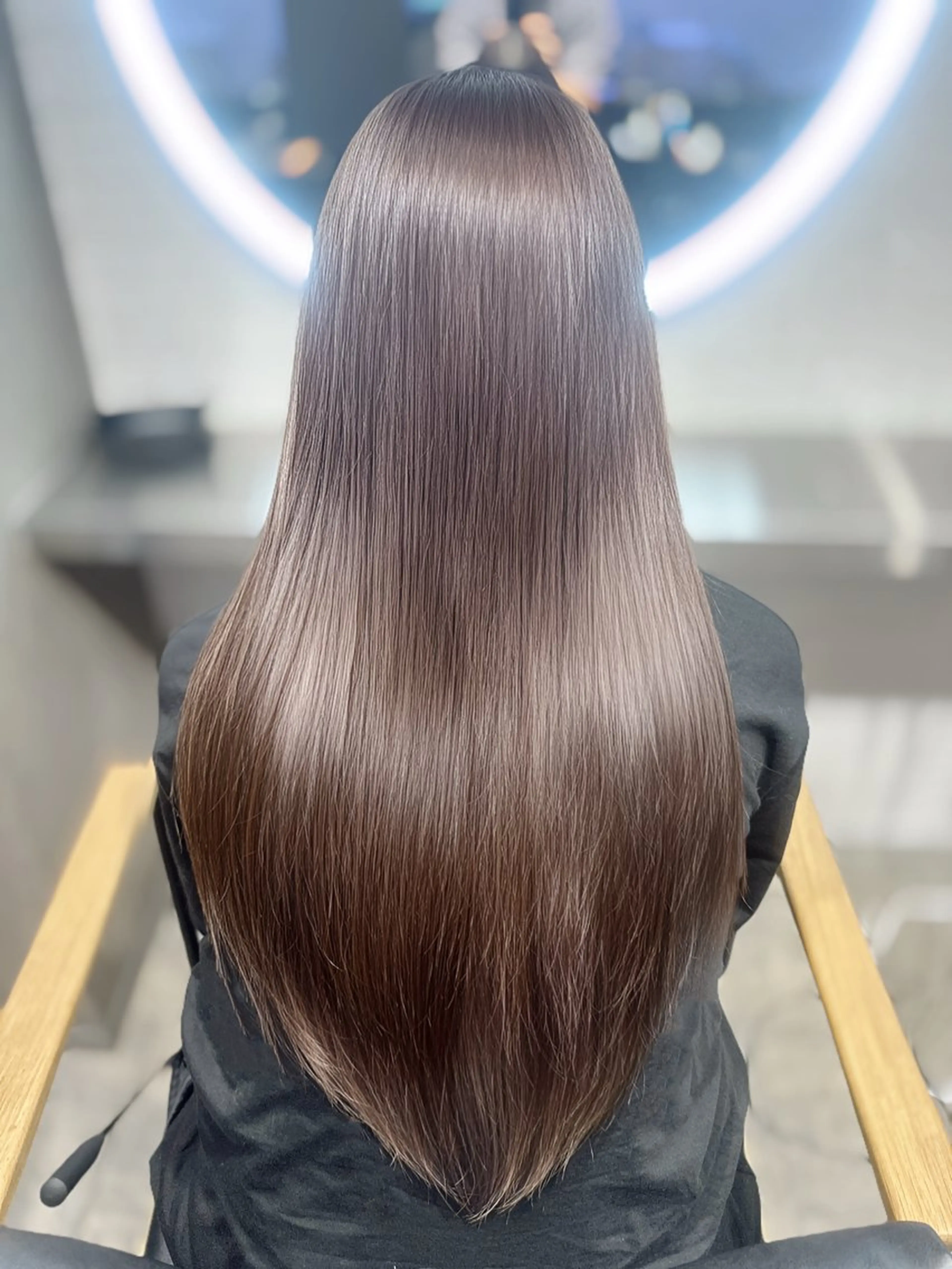 ロング カット ヘアカラー トリートメント ヘッドスパ 村井 隆仁のヘアスタイル