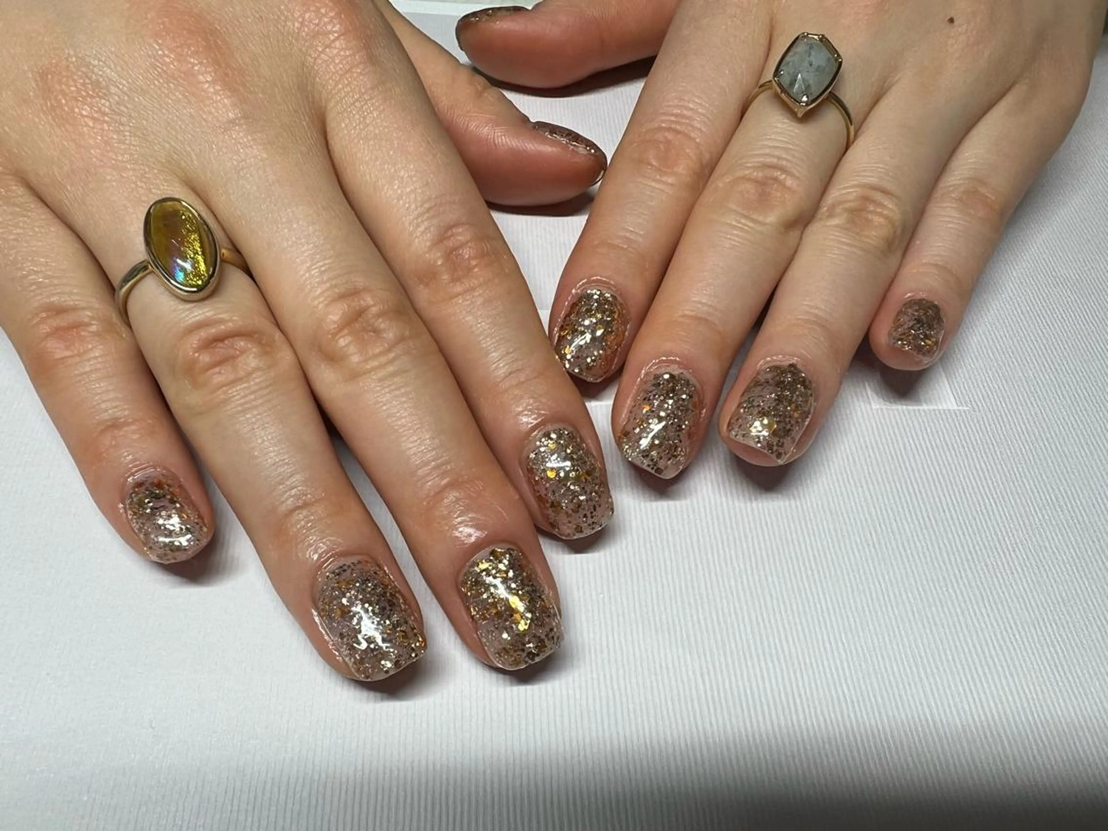 ネイル ラメ(グリッター) N.plus NaiLのネイルデザイン