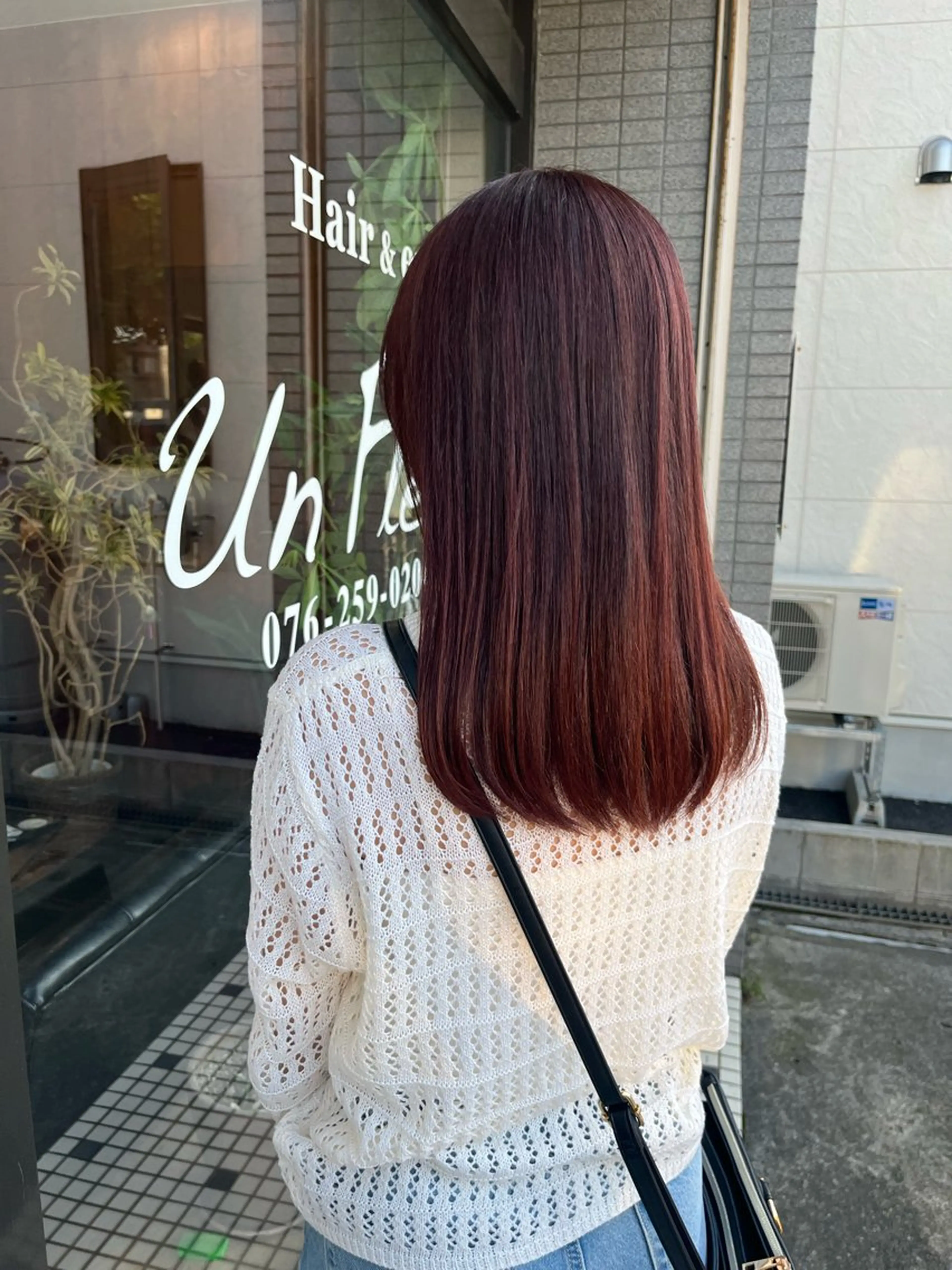 ミディアム Un Fleur所属・立野 希沙のヘアスタイル