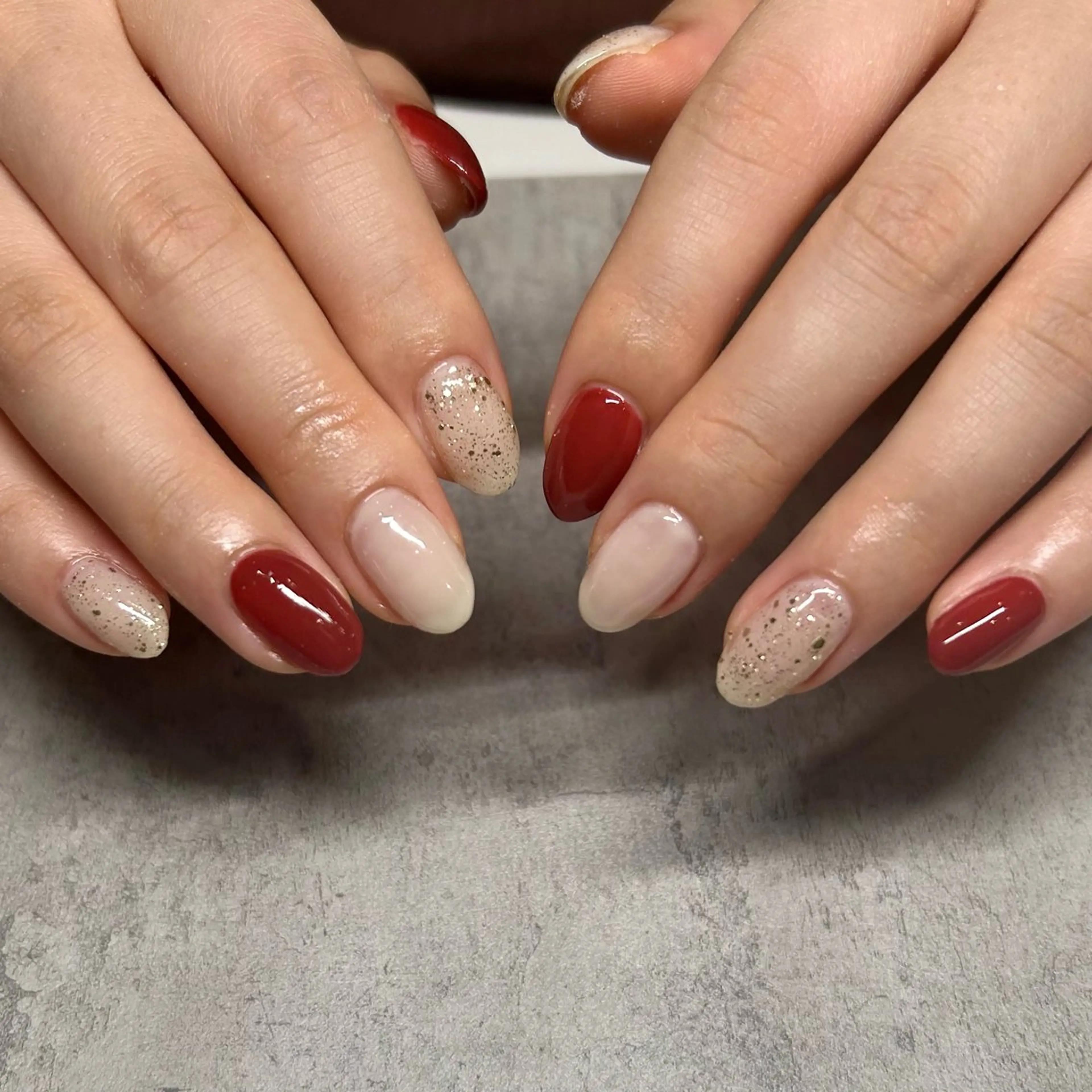 ネイル ワンカラーネイル Allure 小山店 結咲(ゆいさ)のネイルデザイン