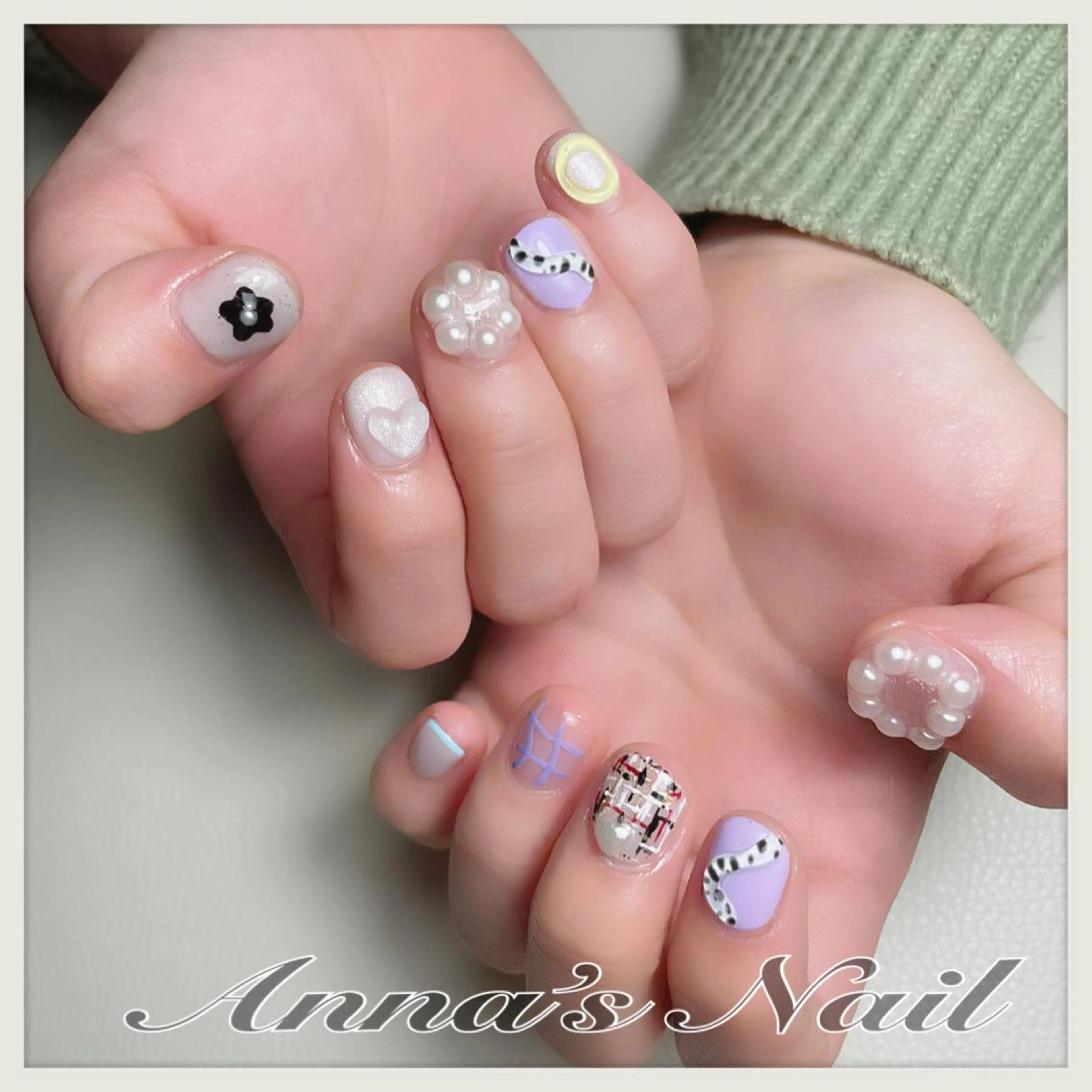 ネイル Anna’s Nail所属・清口 杏奈のネイルデザイン