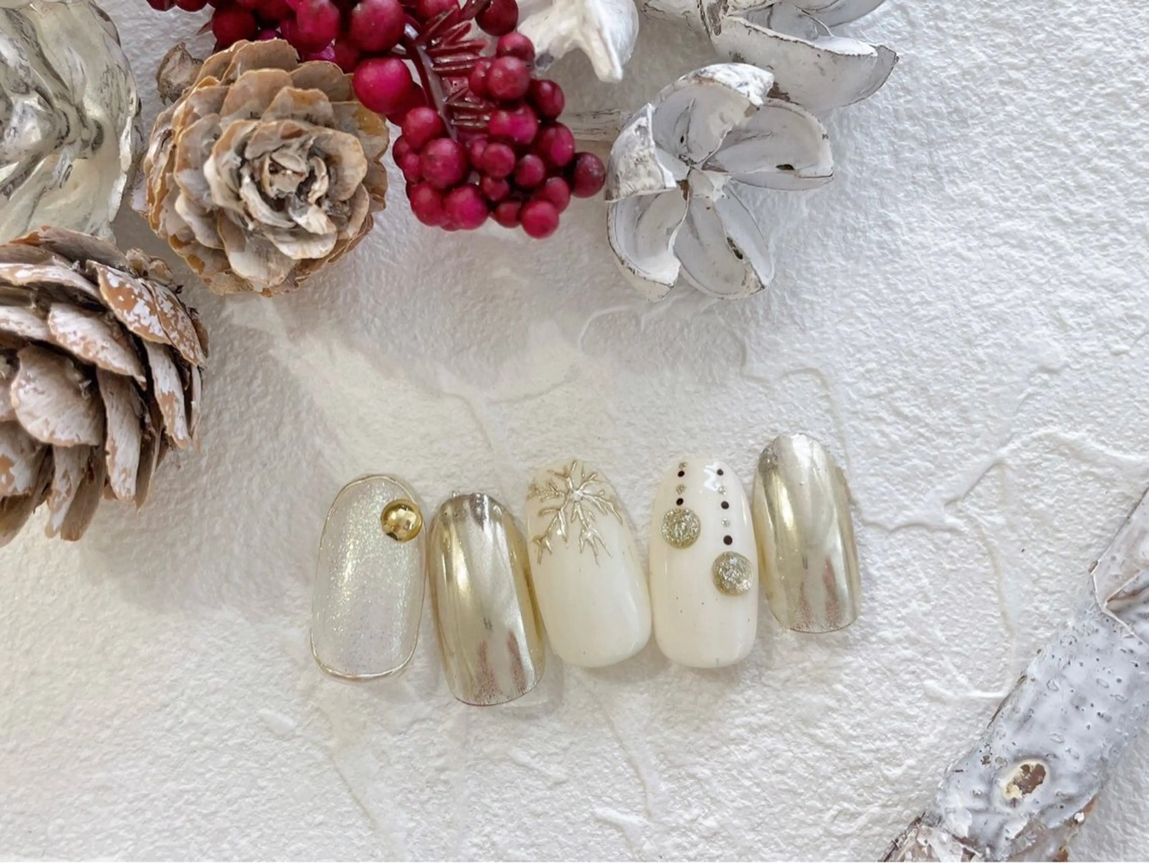 ネイル ジェルネイル メンズネイル パラジェル ワンホンネイル ブライダルネイル ハンドネイル kiki nail 二子玉川のネイルデザイン