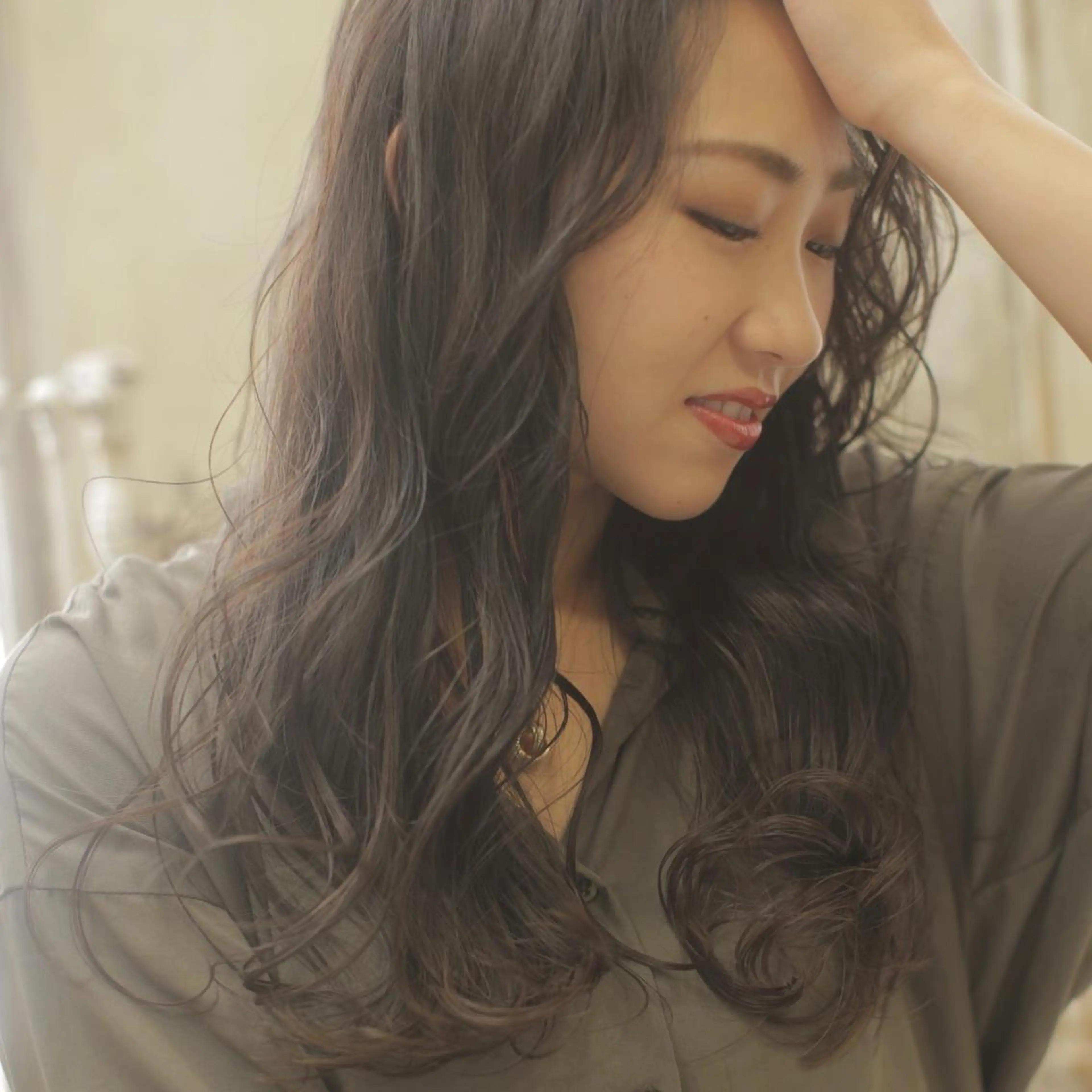 ロング カラー パーマ 村岡 夏美のその他イメージ